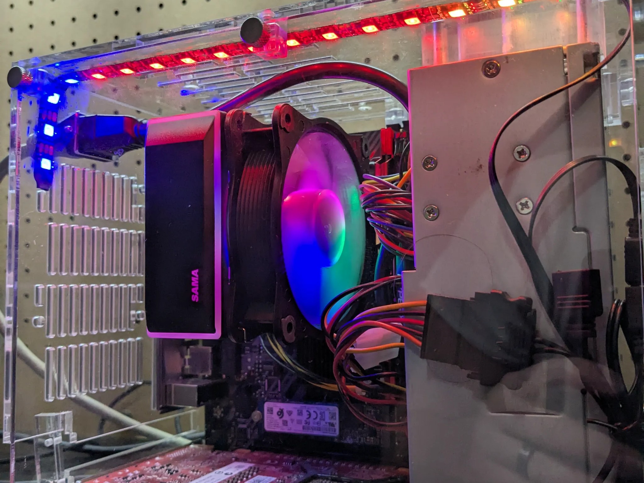 60 FPS Fortnite | 180 Day Warranty | See-Through Case, i5-3550S, 16GB RAM, 2GB GPU, 512GB SSD, Win10