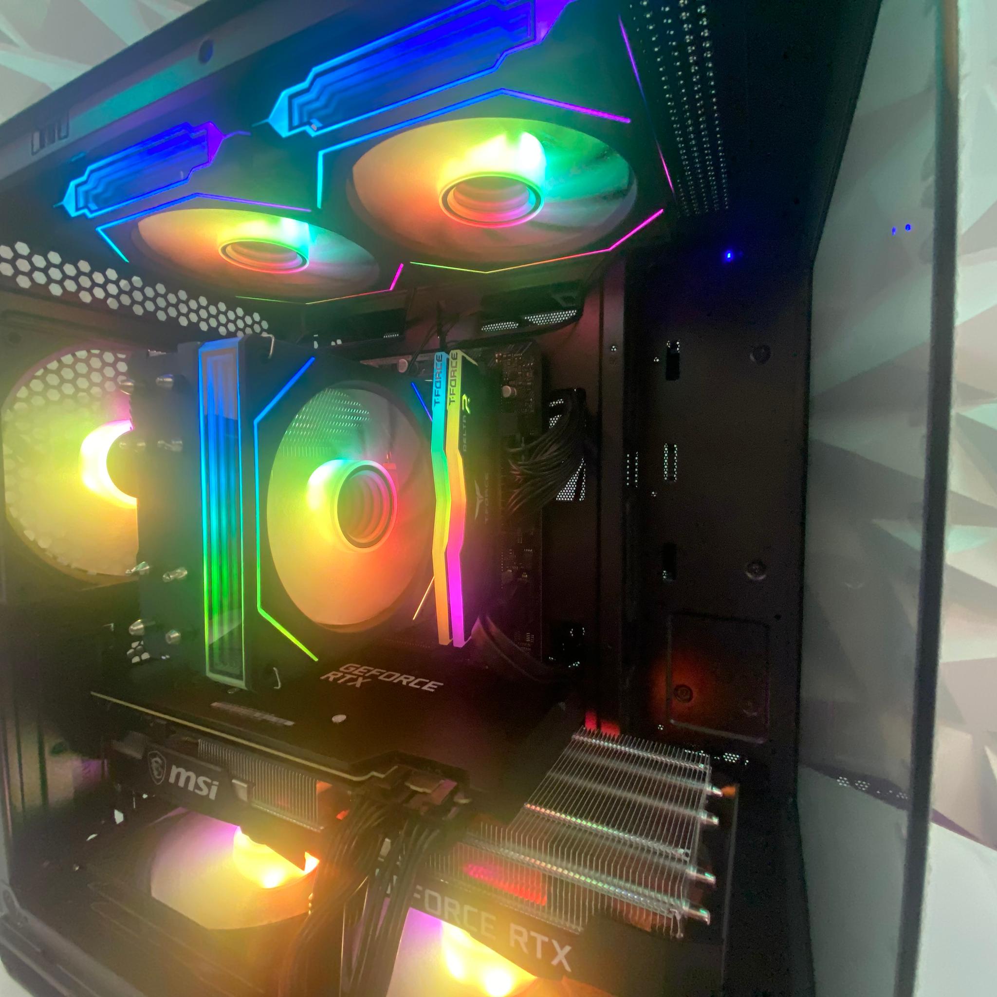 1440P Gaming PC | RYZEN 5 5600G | RTX 3070 8GB | 32GB RAM | 1TB NVME SSD |1080p/1440p High FPS Ready