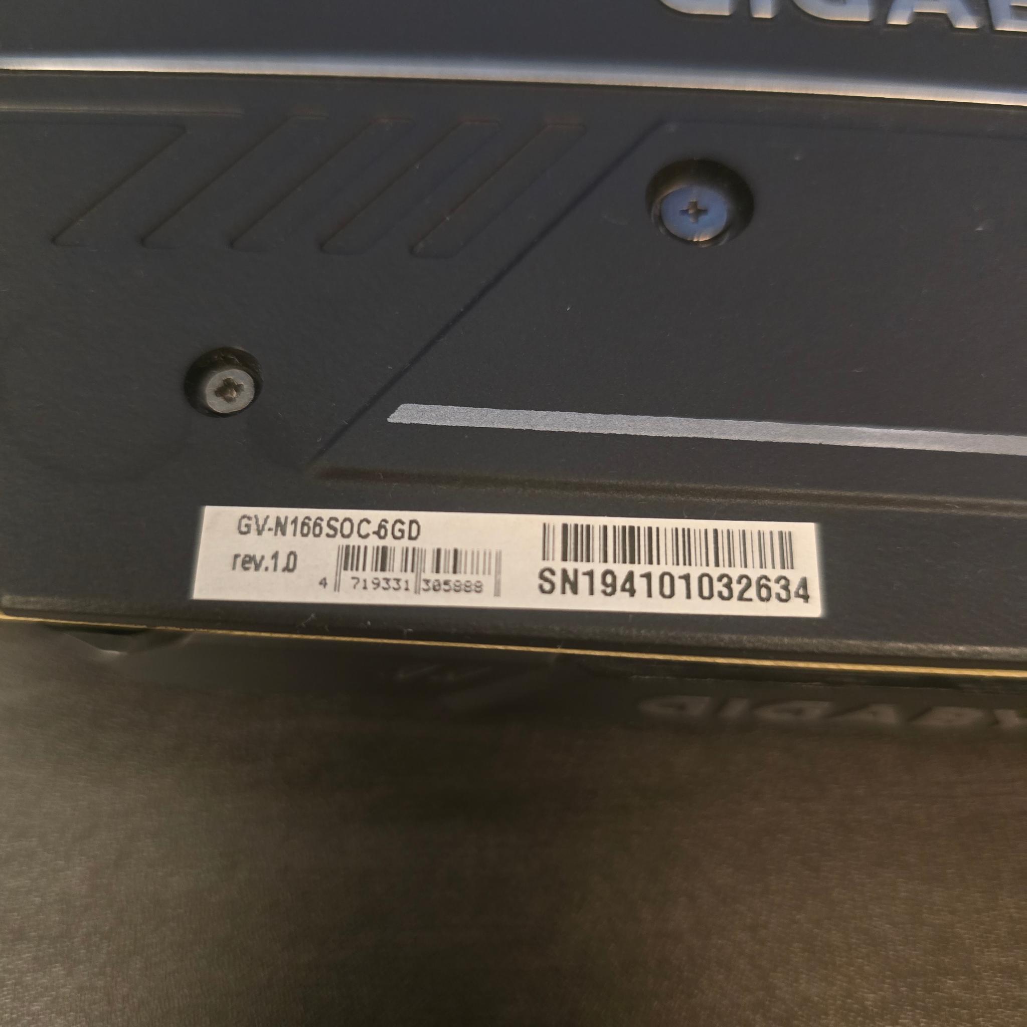 Gigabyte GTX 1660 Super 6GB