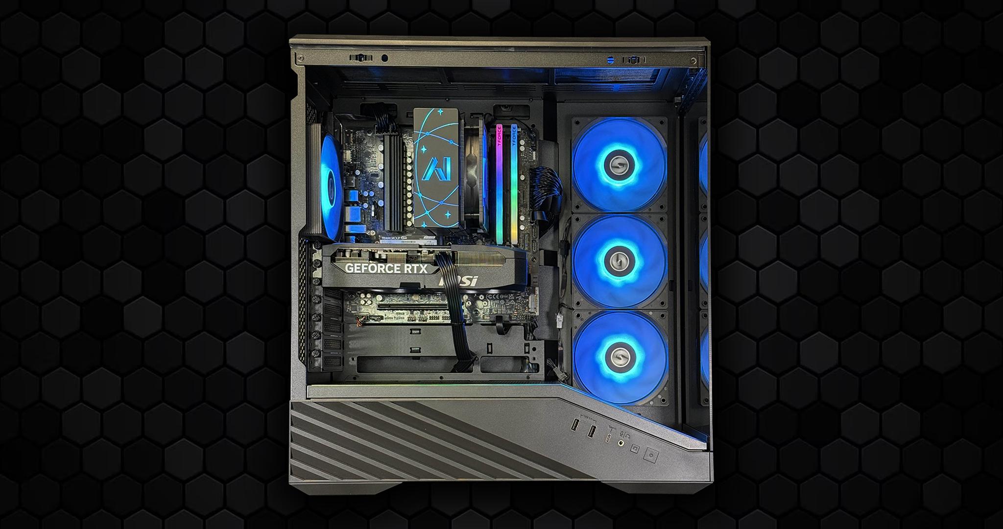 Ryzen 5 8400F | RTX 5070 12GB | 16GB DDR5 (6000 MT/s) | 1TB SSD | 650W Gold PSU | AI Vector