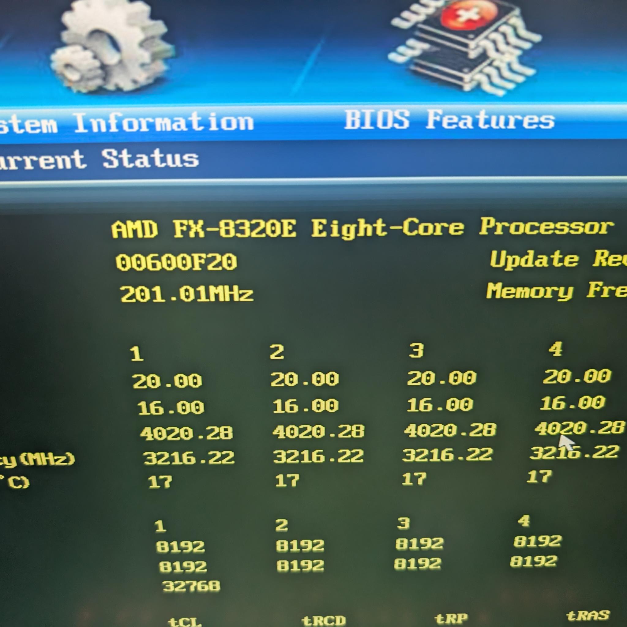 AMD FX 8320E + Gigabyte 970 motherboard + CPU cooler