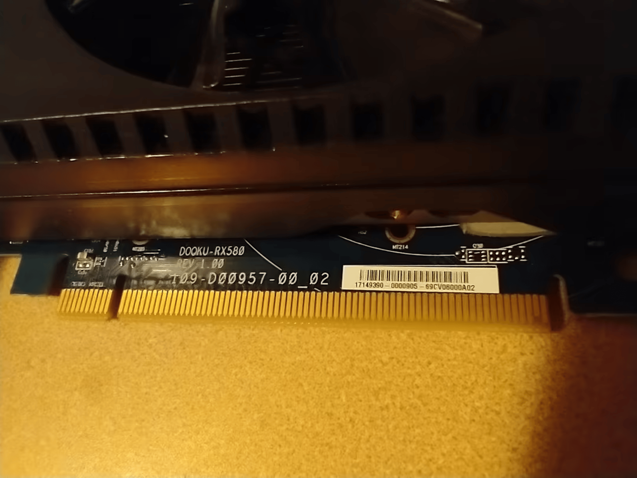 HP AMD Radeon RX 580 4GB DDR5