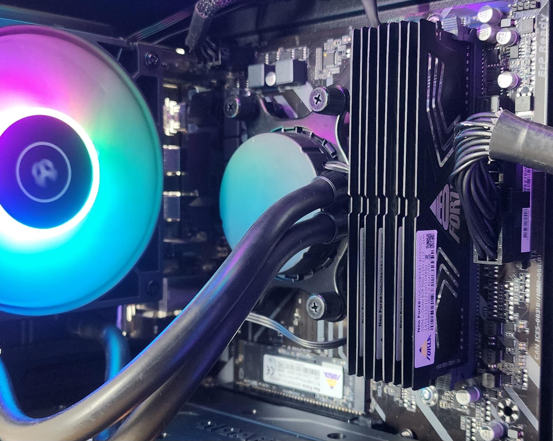 Gaming PC Ryzen 5 2600X 32GB RAM 512GB SSD+1TB HDD RTX 2060 12GB Win 11 Computer