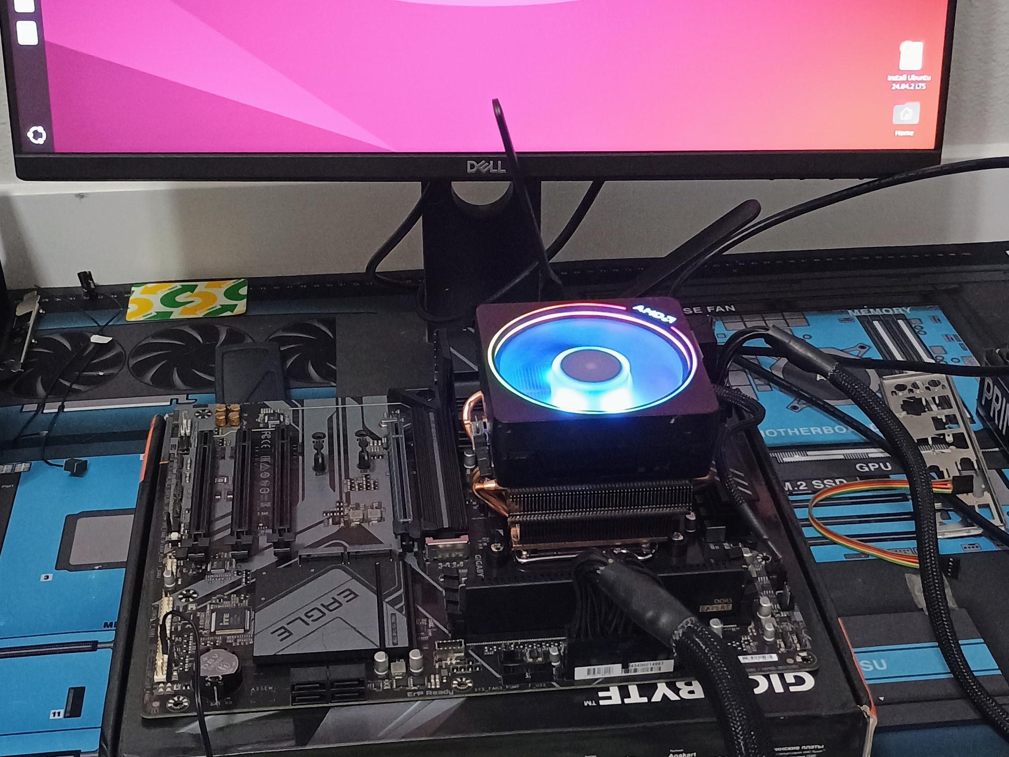 Motherboard + CPU Bundle - Ryzen 5 7600X, GigaByte B650 Eagle AX