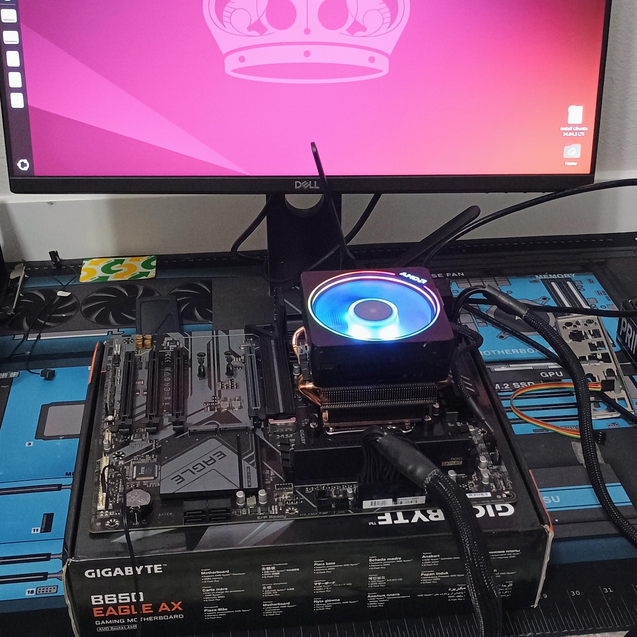 Motherboard + CPU Bundle - Ryzen 5 7600X, GigaByte B650 Eagle AX