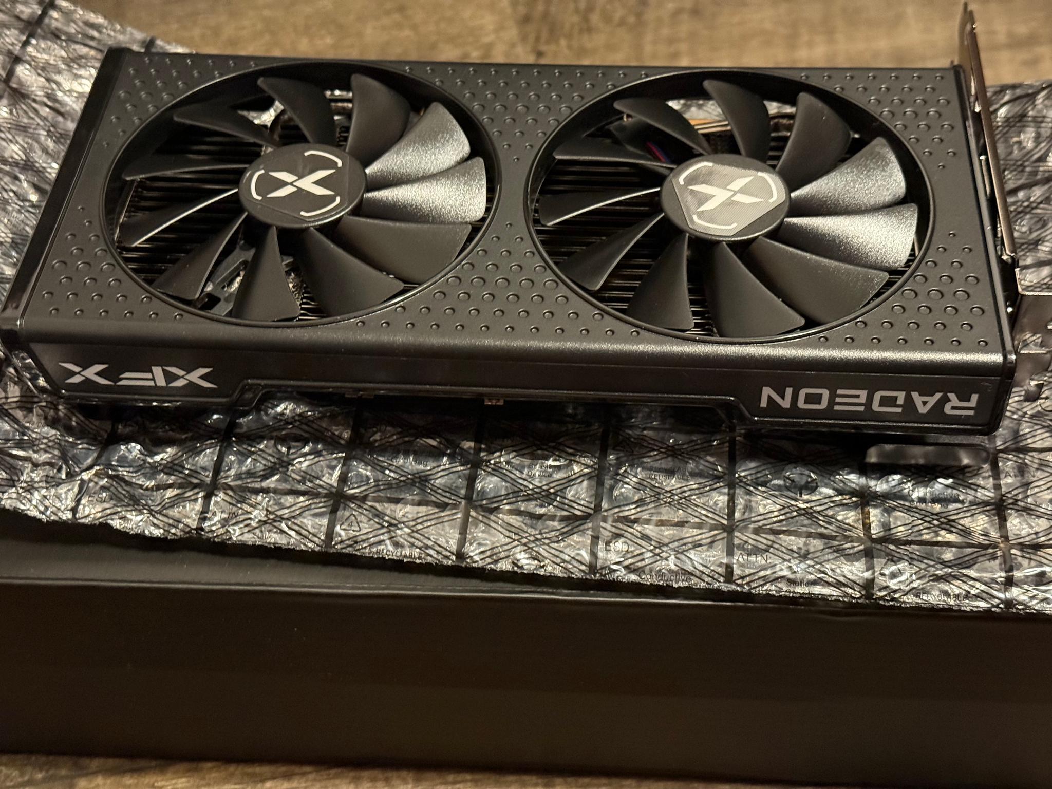 Used w/box - XFX Speedster Swift 210 AMD Radeon RX 6650 XT 8GB DDR6 Graphics Card