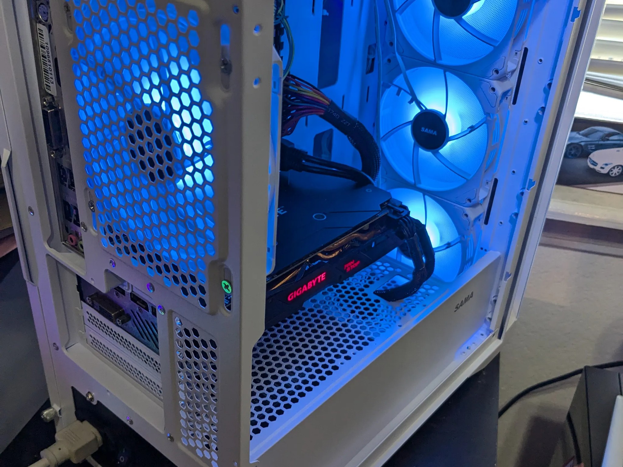 FREE SHIP || i5-6500, 16GB RAM, RX 570 4GB, 480GB SSD, Win10, Wifi, New PSU, RGB Infinity Fans