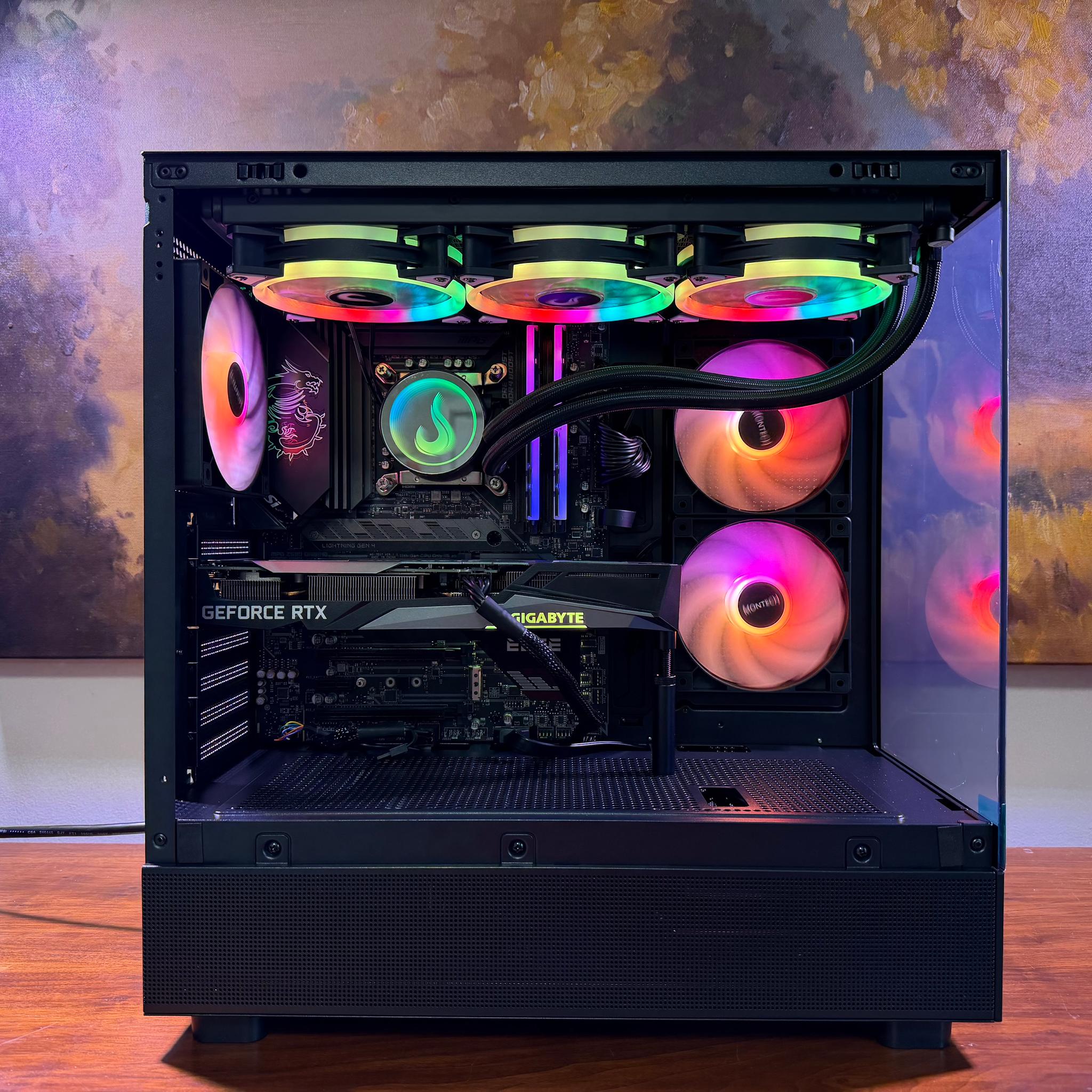 RTX 3060 | Intel i5-10400 | 16GB DDR4-4400 | MSI Z590 | 2TB SATA SSD | 850W PSU | Mid Tower Case