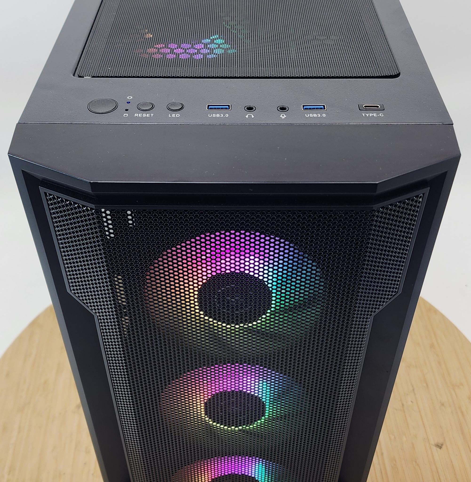 Gaming PC Ryzen 7 3700X 16GB RAM 512GB SSD RX 580 8GB Windows 11 PC