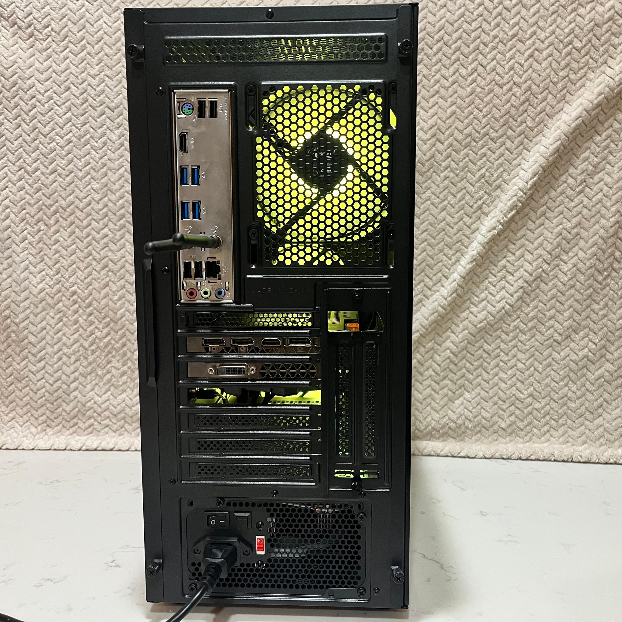 GTX 1070 + Ryzen 5 3600 | 16GB RAM | 512GB NVMe | WiFi Gaming PC