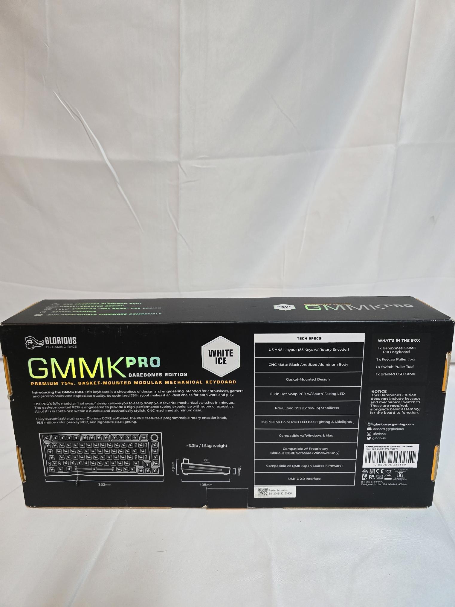GMMK Pro ICE WHITE