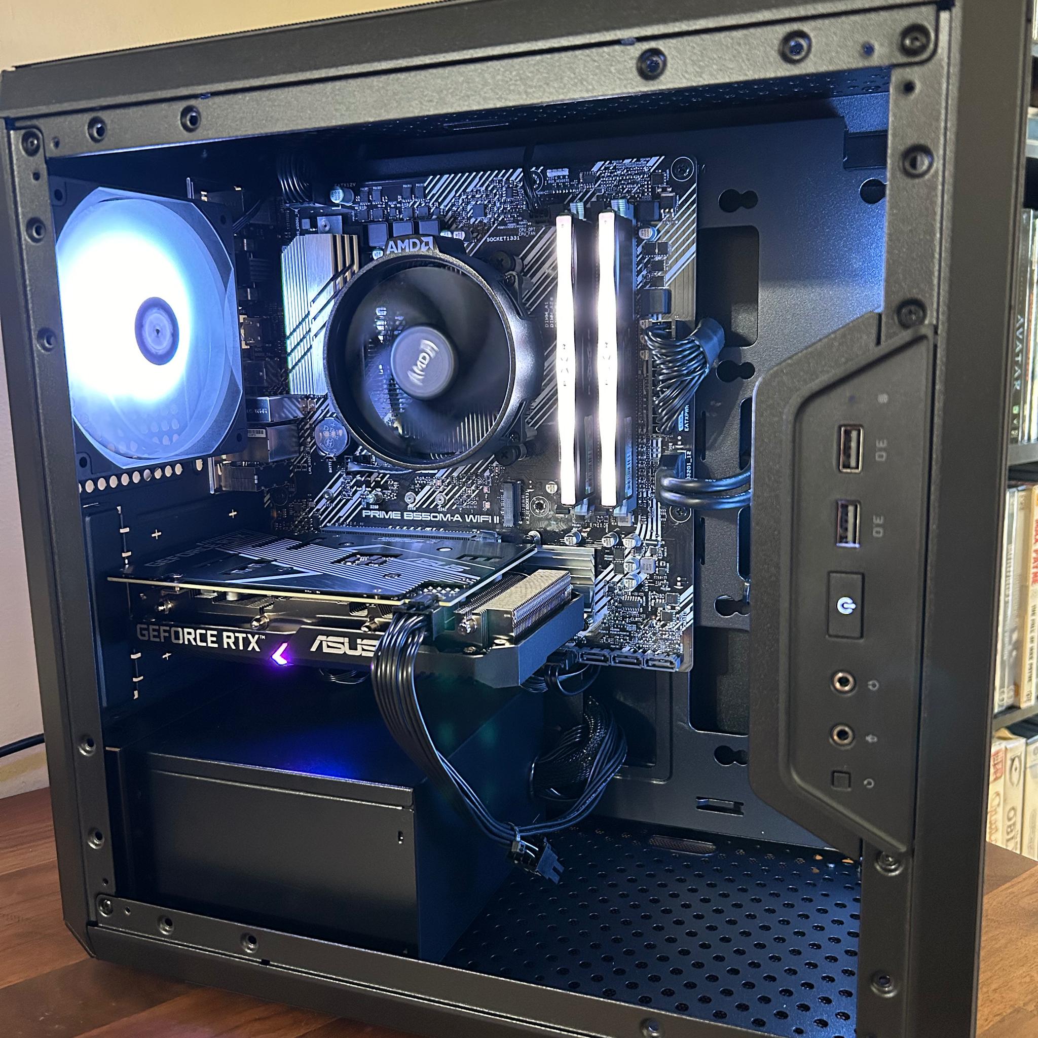 **SALE** RTX 3060 12GB | Ryzen 5 5500 | 1TB SSD | WI-FI | The Mid-Range Beast V17