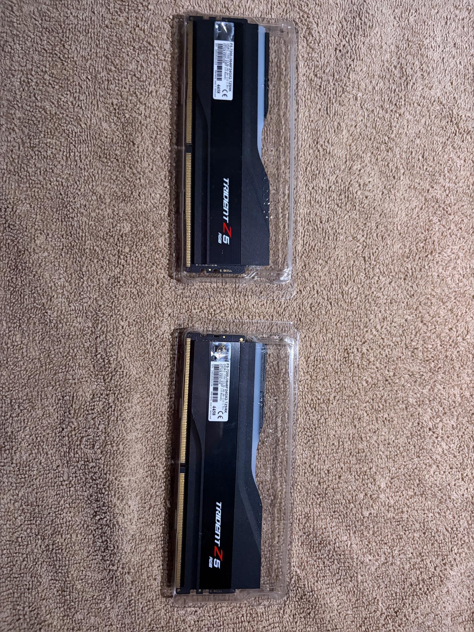 G.Skill 48GB DDR5-7200 MT/s XMP RAM