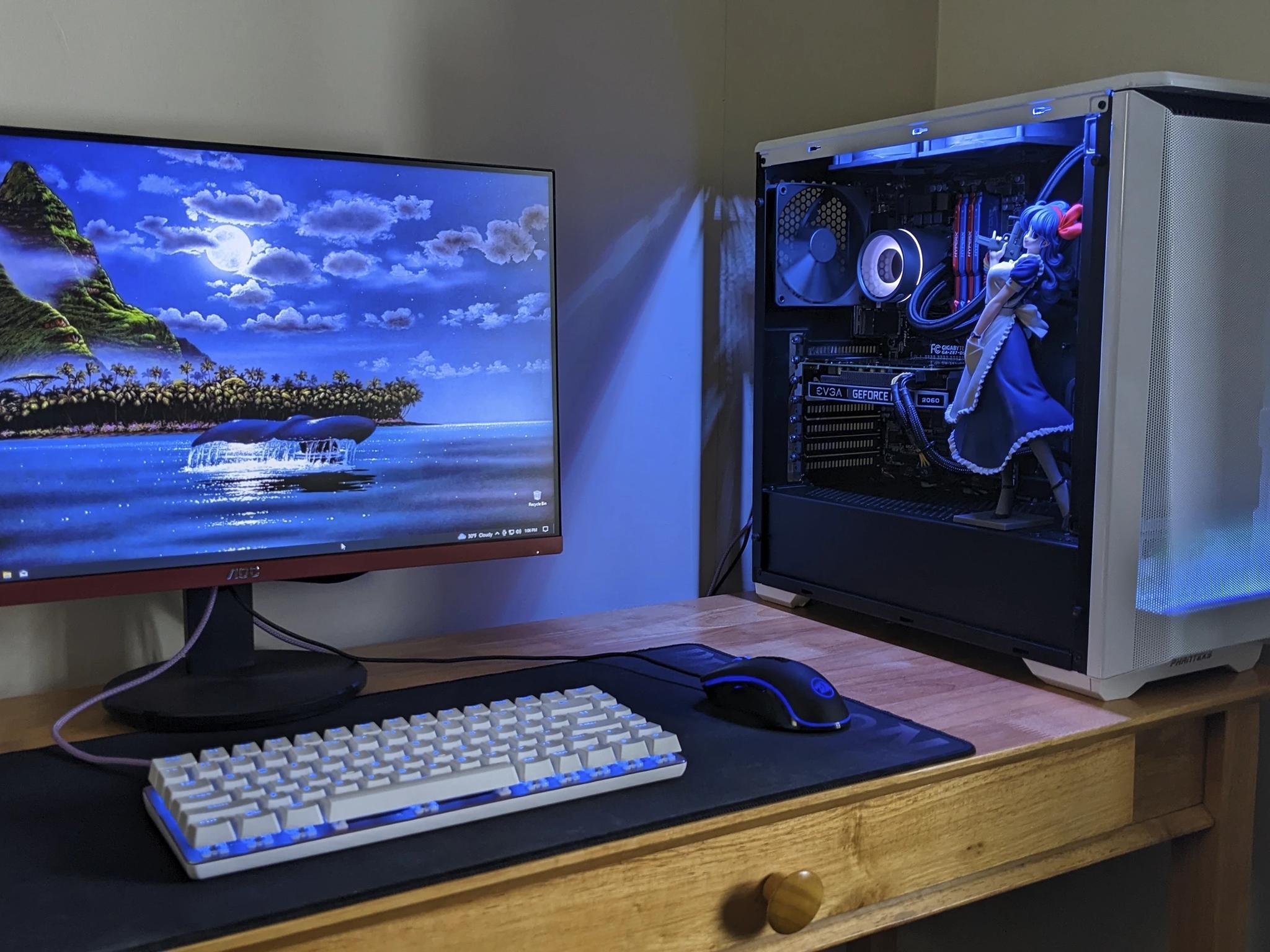 Intel Core i5 4440 | NVIDIA RTX 2060 | 24GB RAM | 1TB SSD | 2TB HDD | Liquid Cooled with RGB 