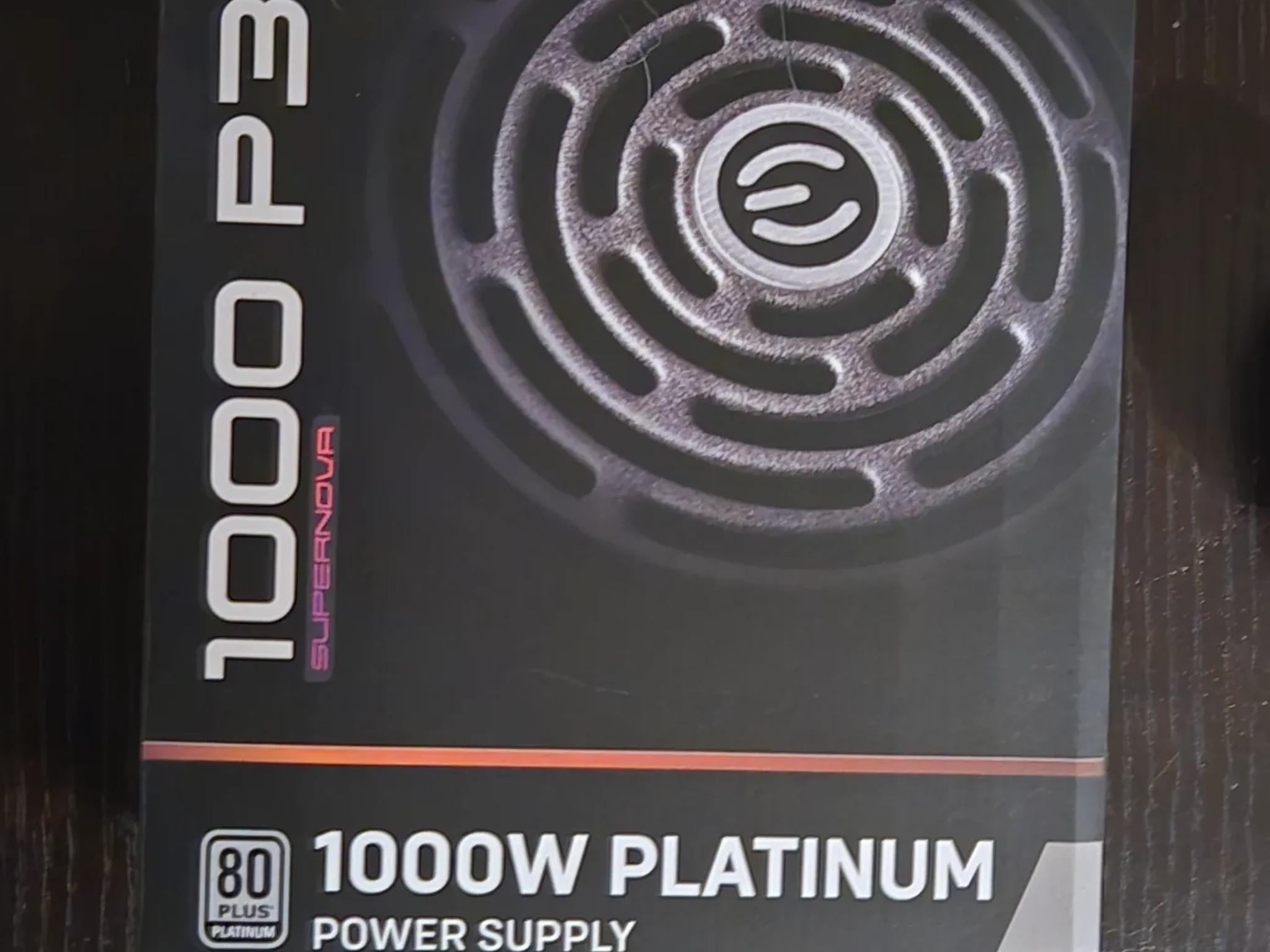 Evga p3 supernova 1000w platinum rated power supply
