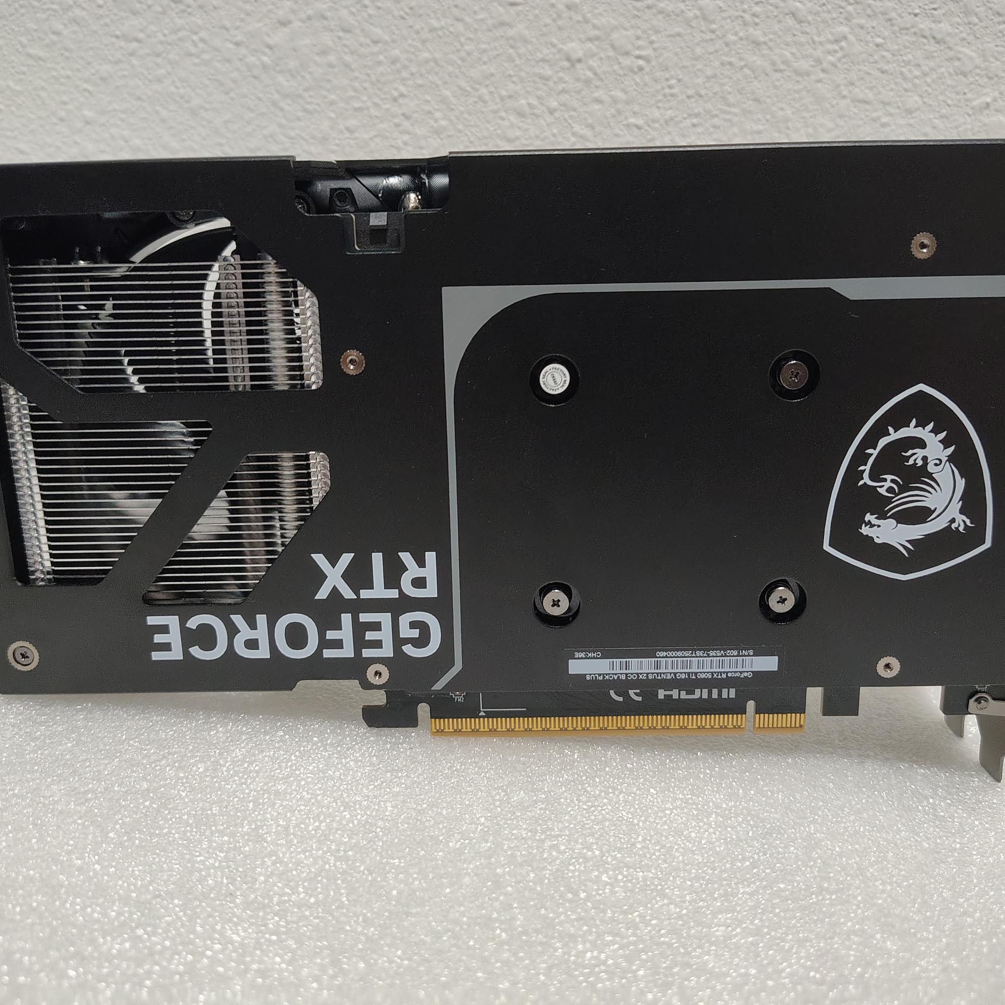 5060 Ti 16 GB - MSI VENTUS 2X OC BLACK