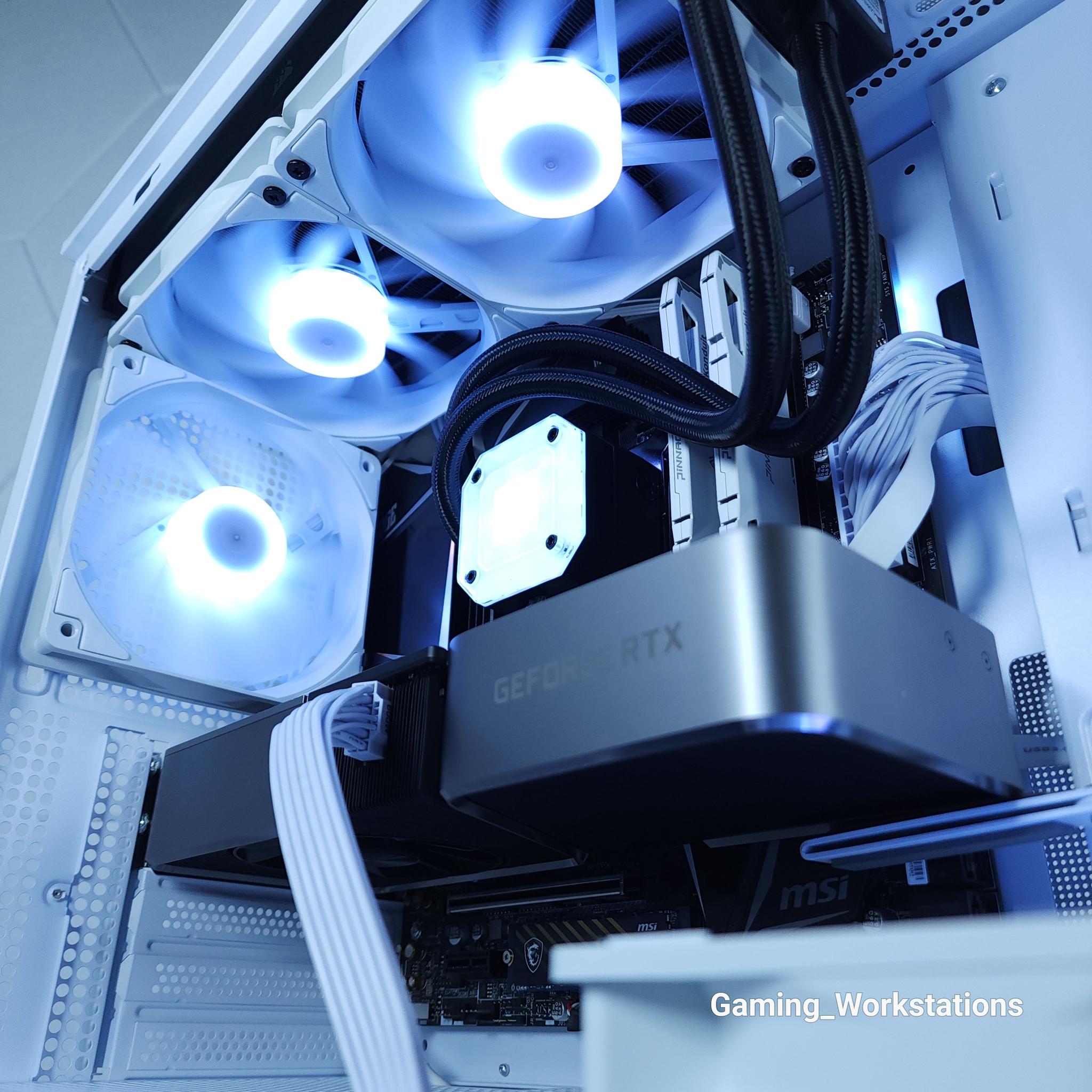 🤍RTX 3070Ti●Core i9 9900K●1440p Gaming Computer