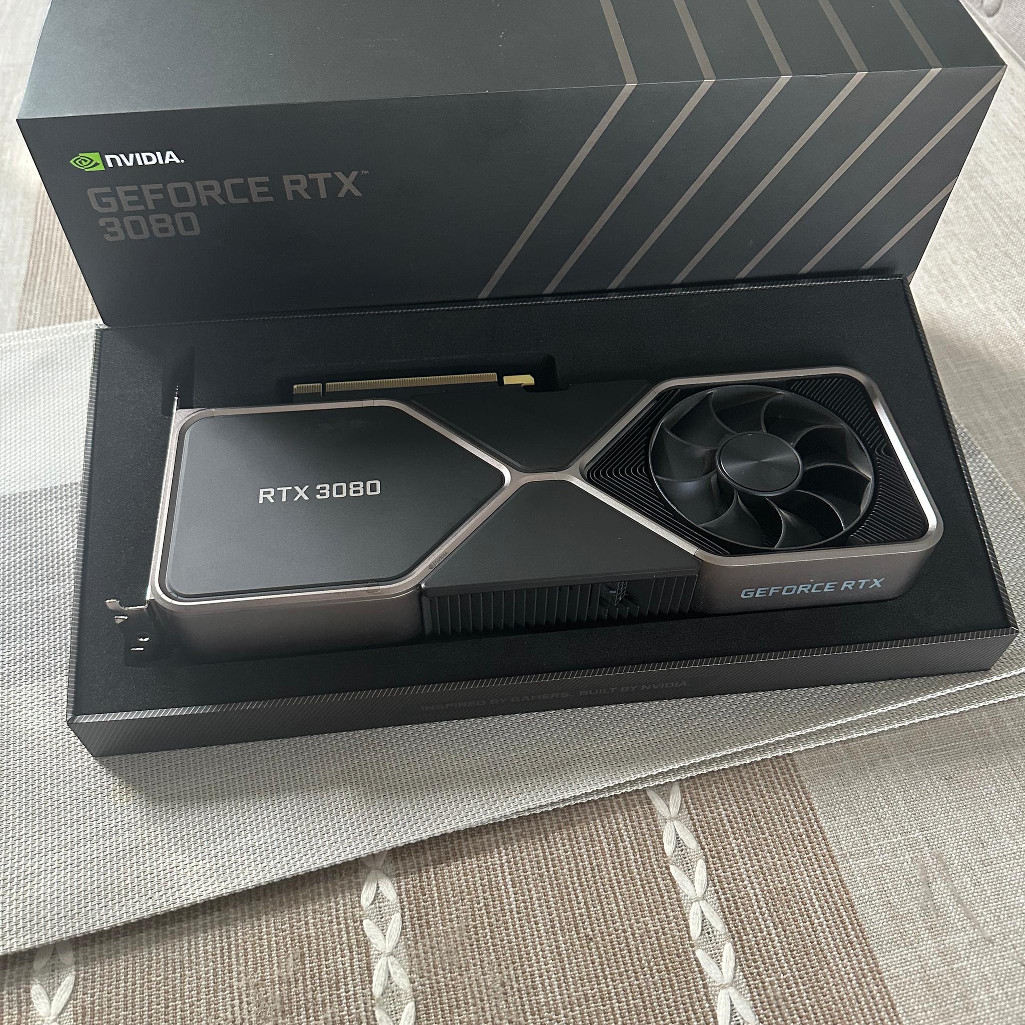 FOR SALE! Nvidia rtx 3080 FE 10gb