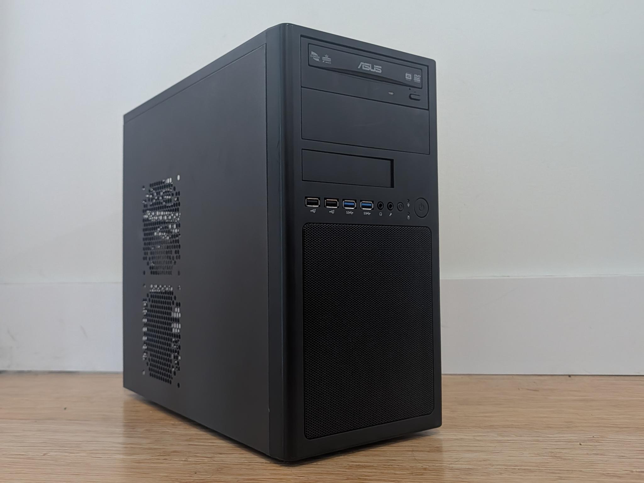 MATX Black PC Case