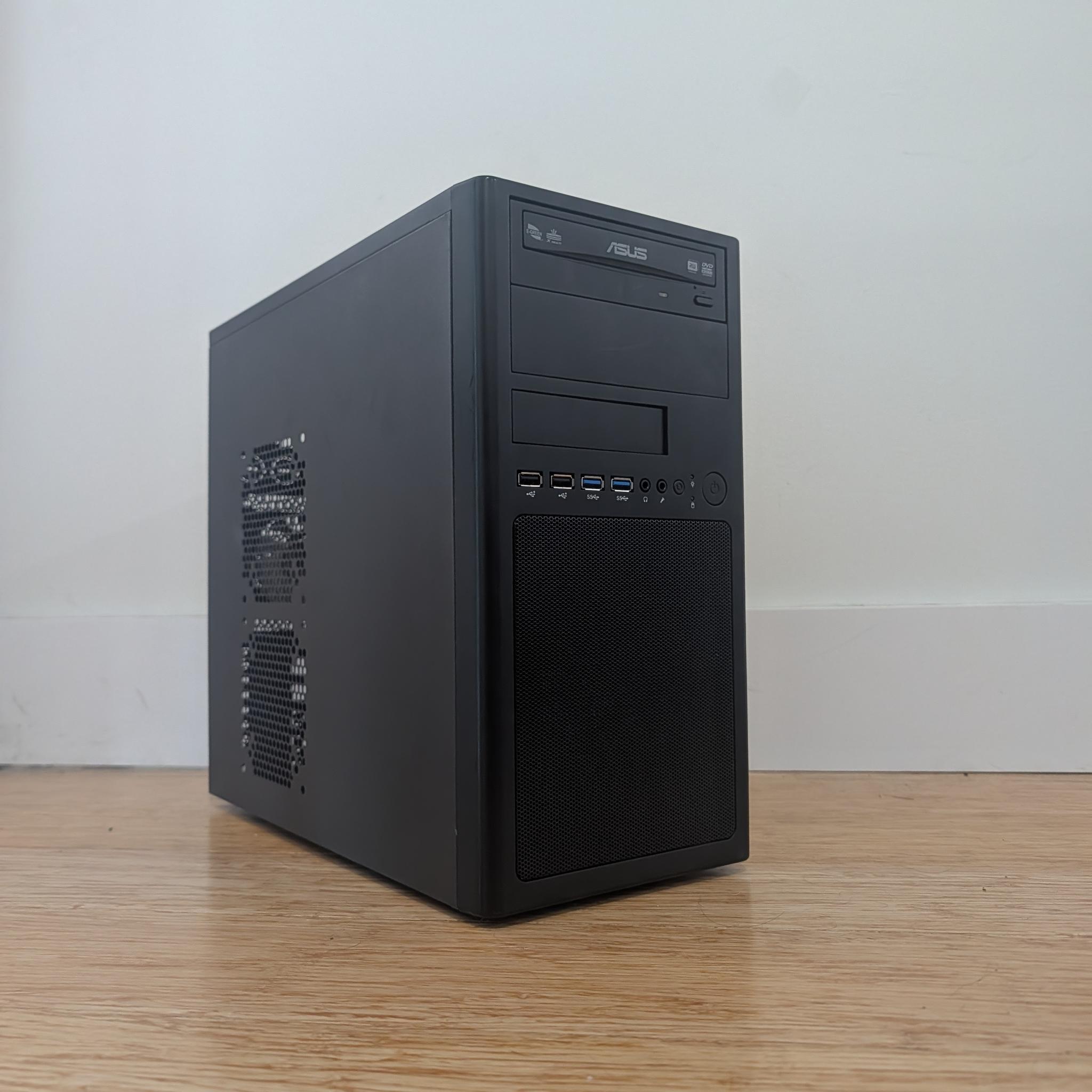 MATX Black PC Case