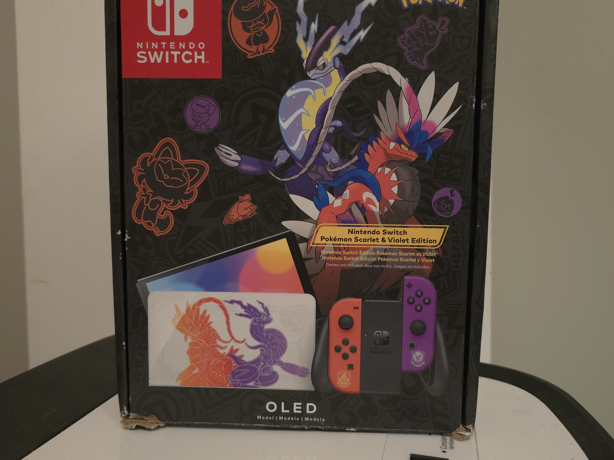 Nintendo Switch OLED Model Pokémon Scarlet & Violet Edition