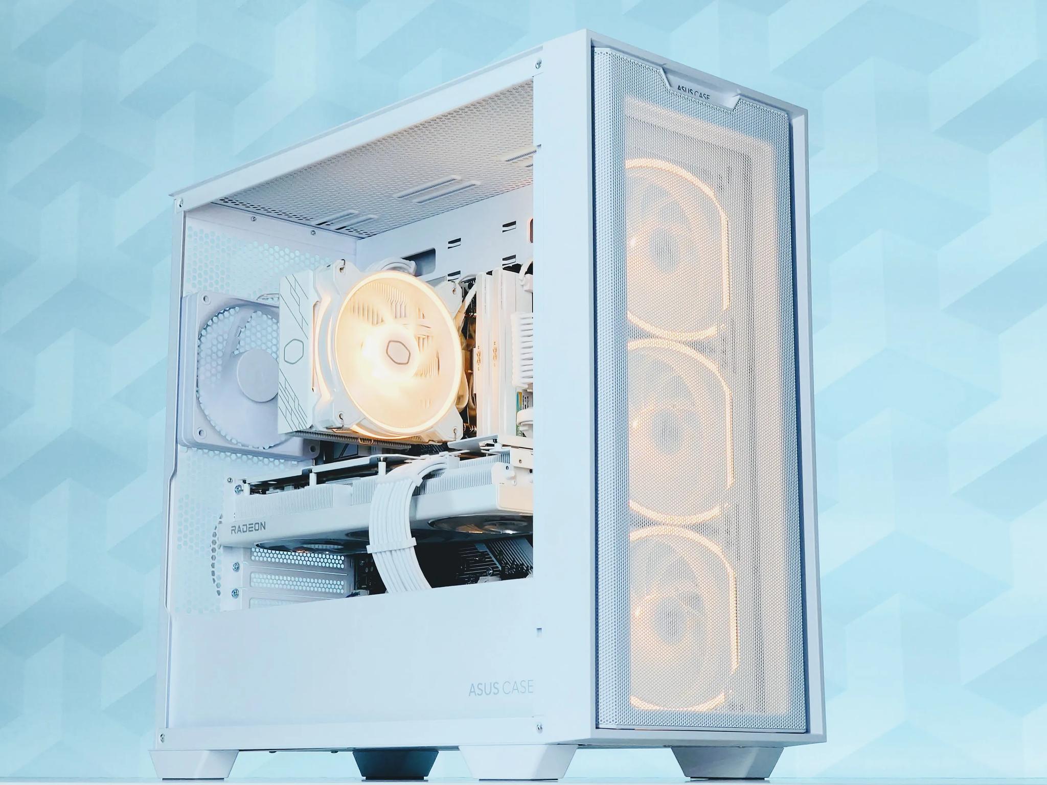 {Early BF✂️💲🏷️}Gaming PC🌟AMD RX 7700 XT 12GB🌟AMD Ryzen 5 7500F 6-Core🌟32GB DDR5🌟1TB SSD