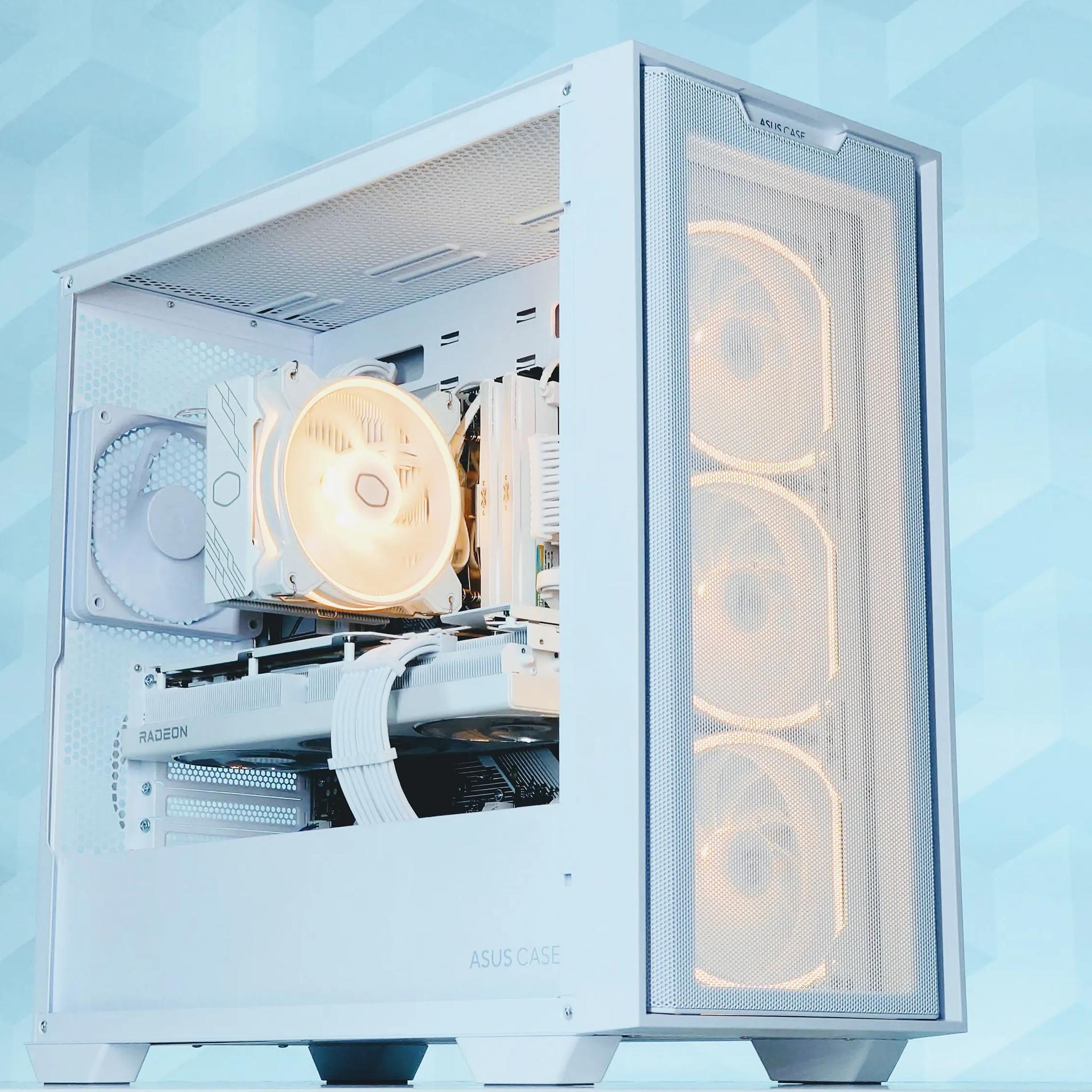 {Early BF✂️💲🏷️}Gaming PC🌟AMD RX 7700 XT 12GB🌟AMD Ryzen 5 7500F 6-Core🌟32GB DDR5🌟1TB SSD