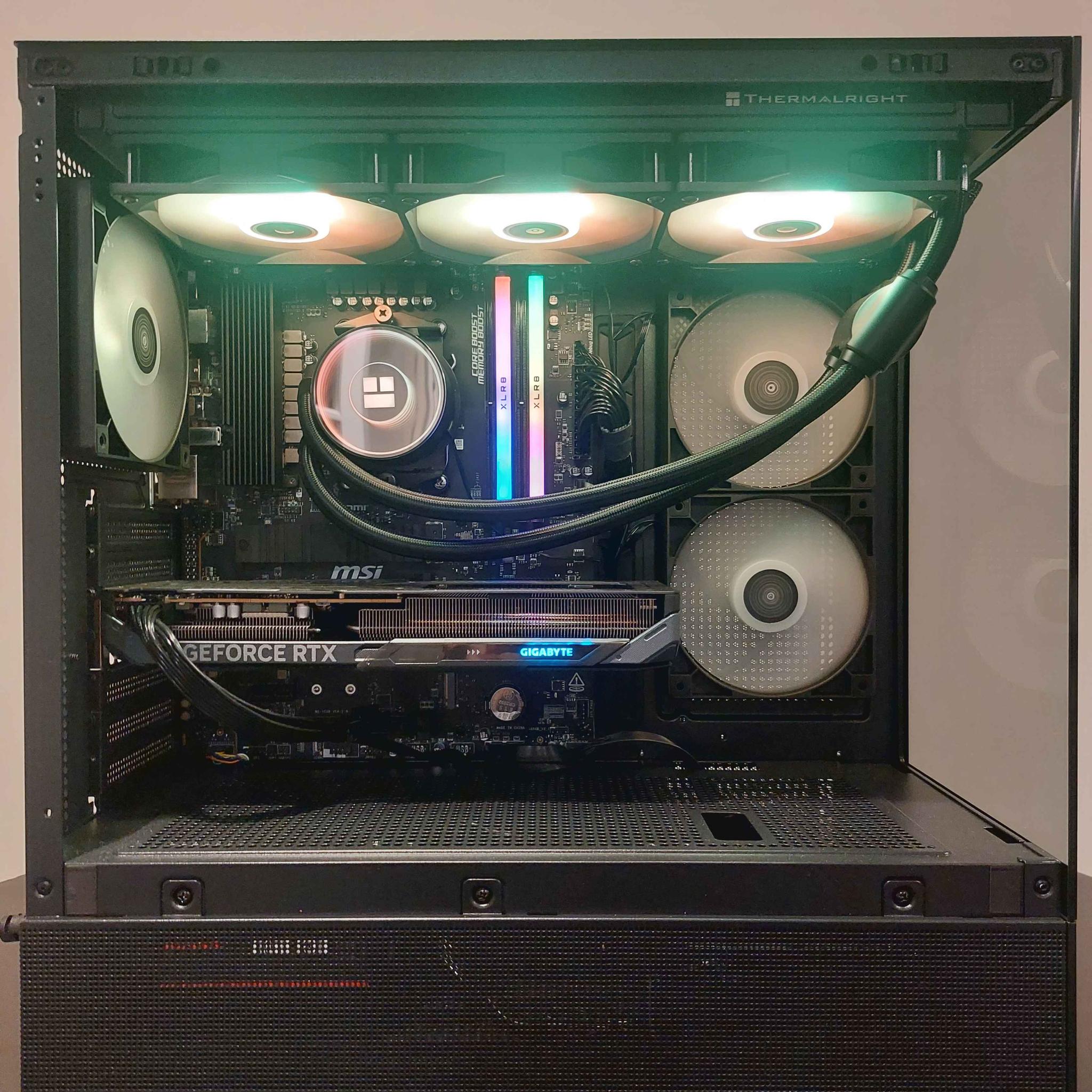 ⚡Performance⚡Ryzen 5 9600x, RTX 5060, 32 GB DDR5 RAM, Custom Built Gaming PC Windows 11
