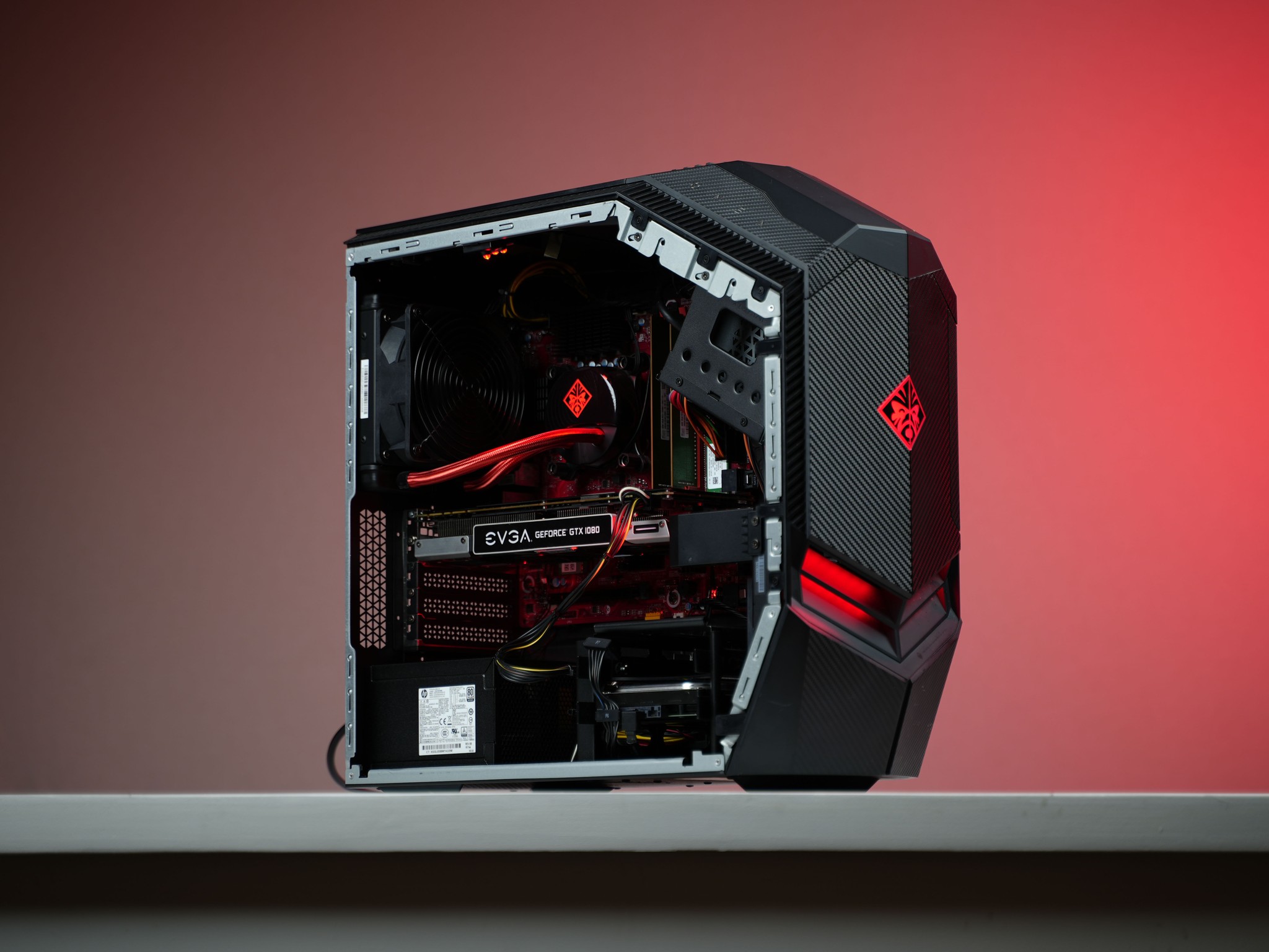 “Omenform 3” GTX 1080 Intel Core i7 8700K 16GB 1.3TB Windows 11 Gaming PC Powerhouse