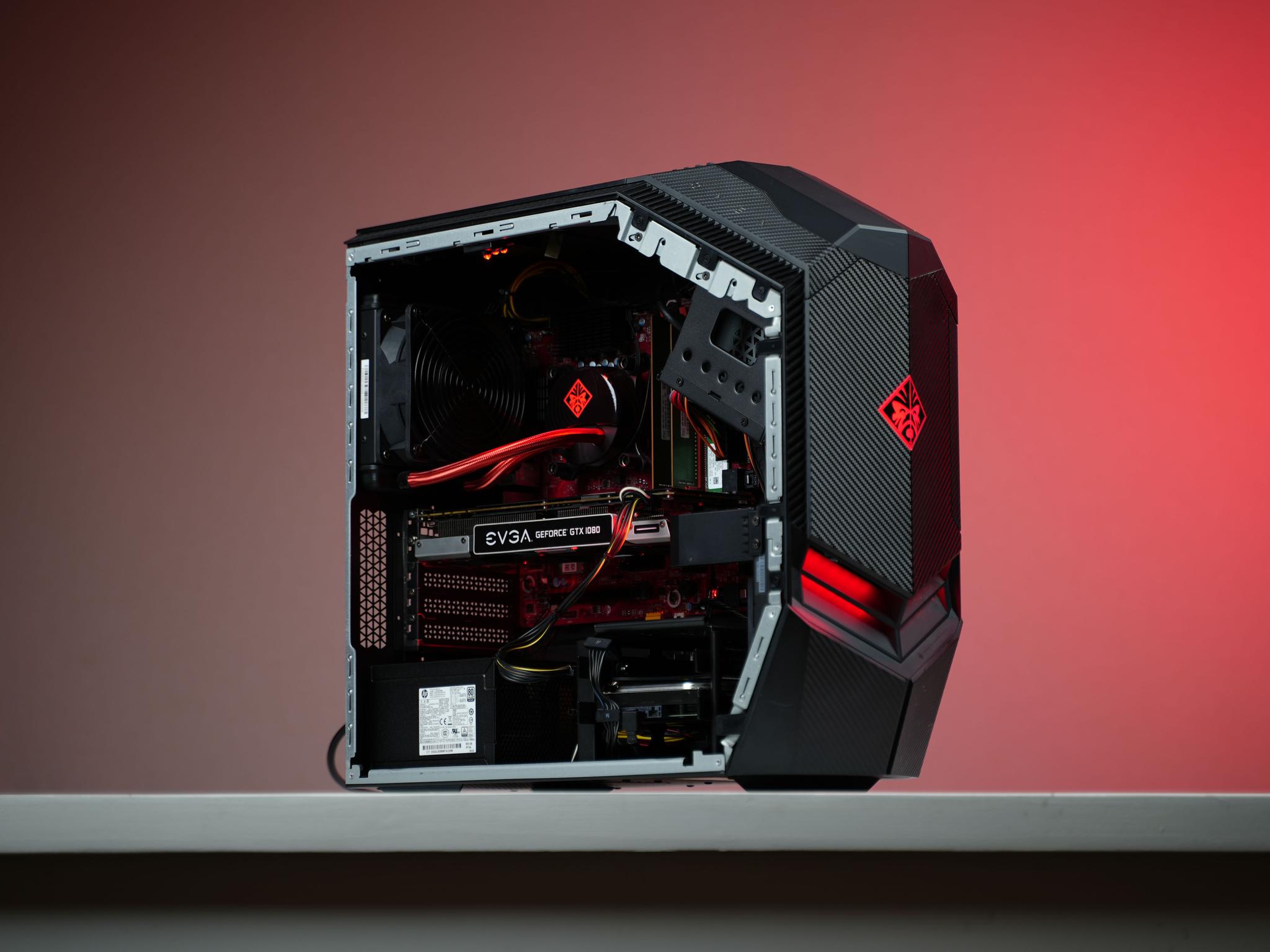“Omenform 3” GTX 1080 Intel Core i7 8700K 16GB 1.3TB Windows 11 Gaming PC Powerhouse