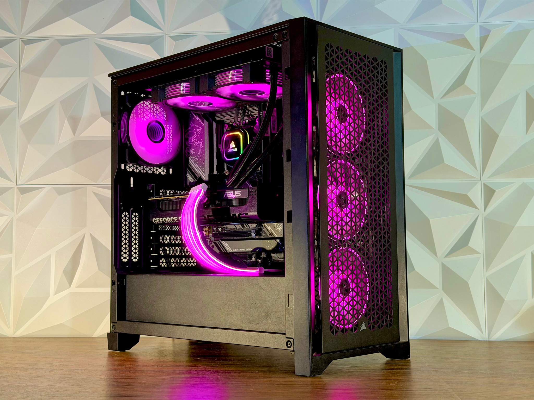 🔥 i9-12900 | RTX 5060 | 16GB DDR5 | 1TB SSD | Windows 11 Pro "CRIMSON CORE” Gaming PC 🔥