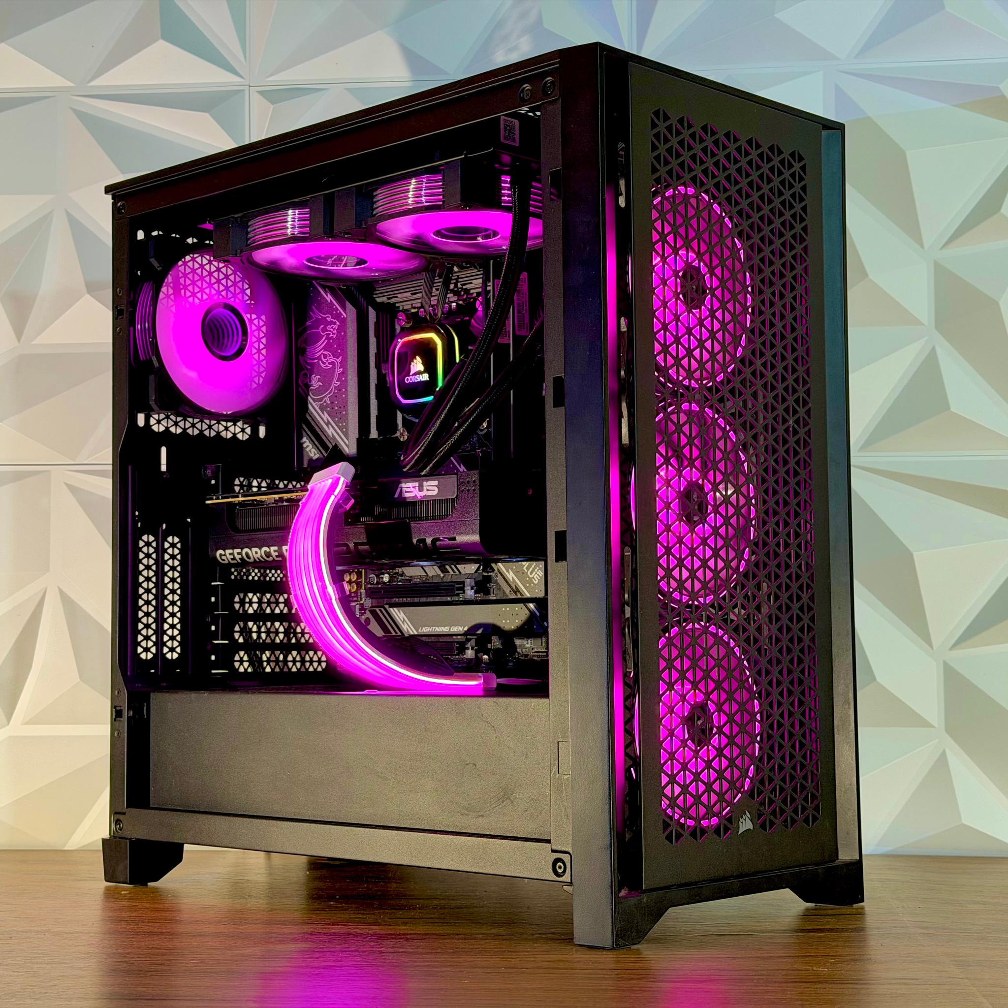 🔥 i9-12900 | RTX 5060 | 16GB DDR5 | 1TB SSD | Windows 11 Pro "CRIMSON CORE” Gaming PC 🔥