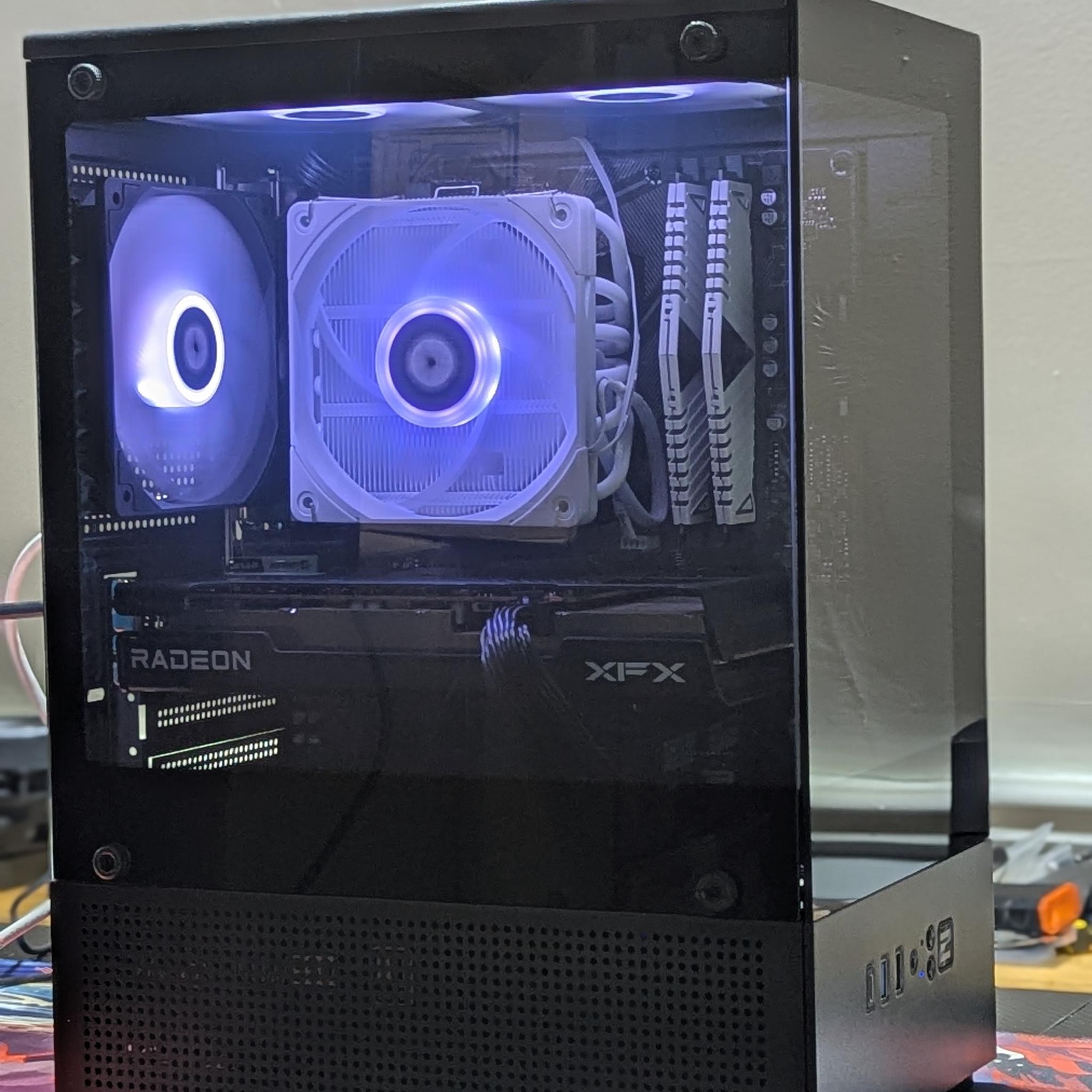 GAMING PC|AMD RYZEN 7 3800X|16GB DDR4 3200|512GB SSD|XFX RADEON RX 6600 8GB|WINDOWS 11 HOME ACTIVE