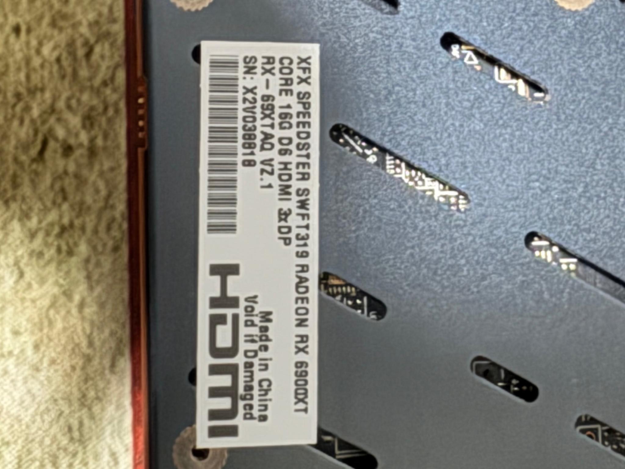 XFX 6900XT SWFT319