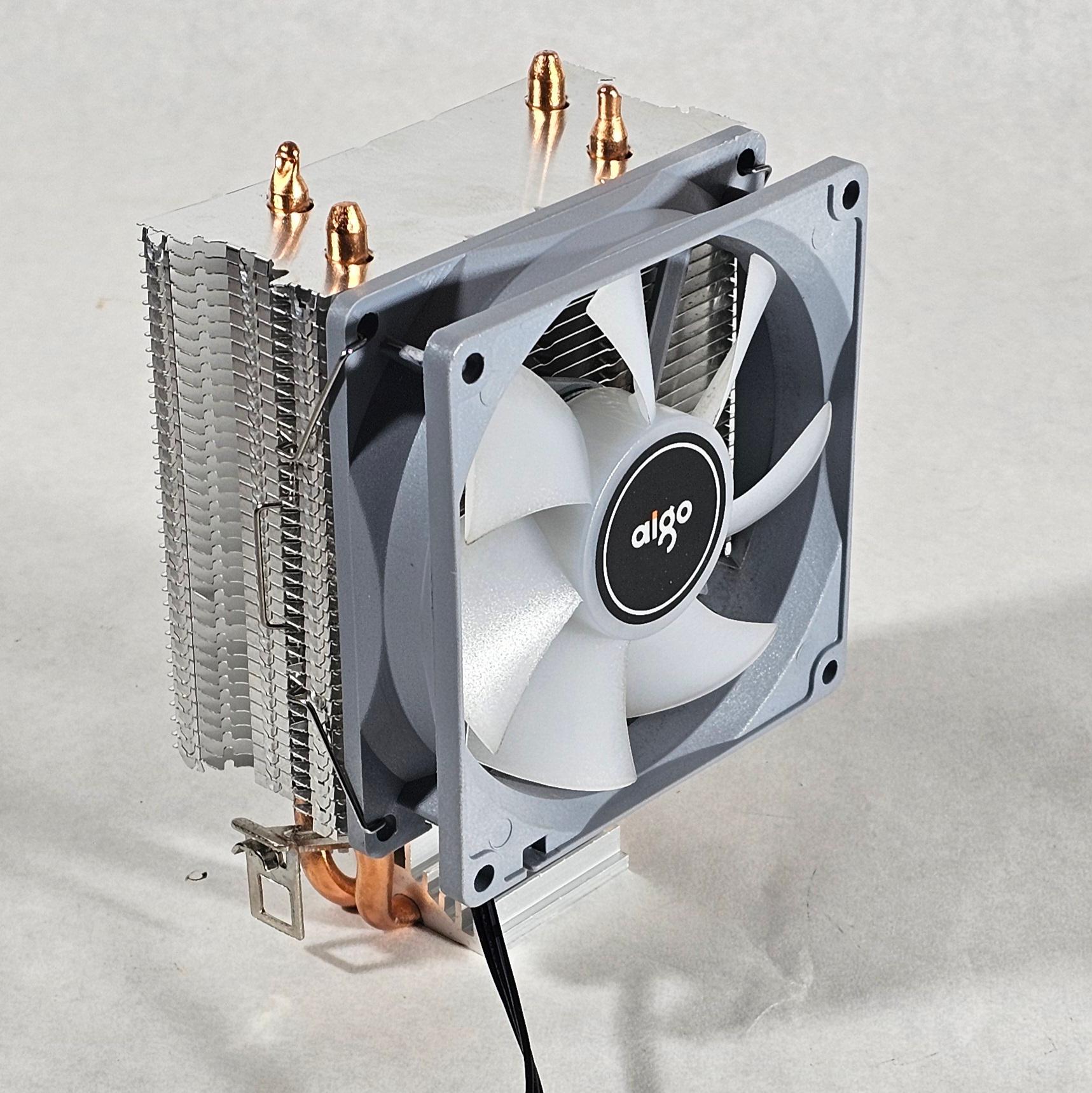 AIGO CPU Cooler with WHITE RGB Fan
