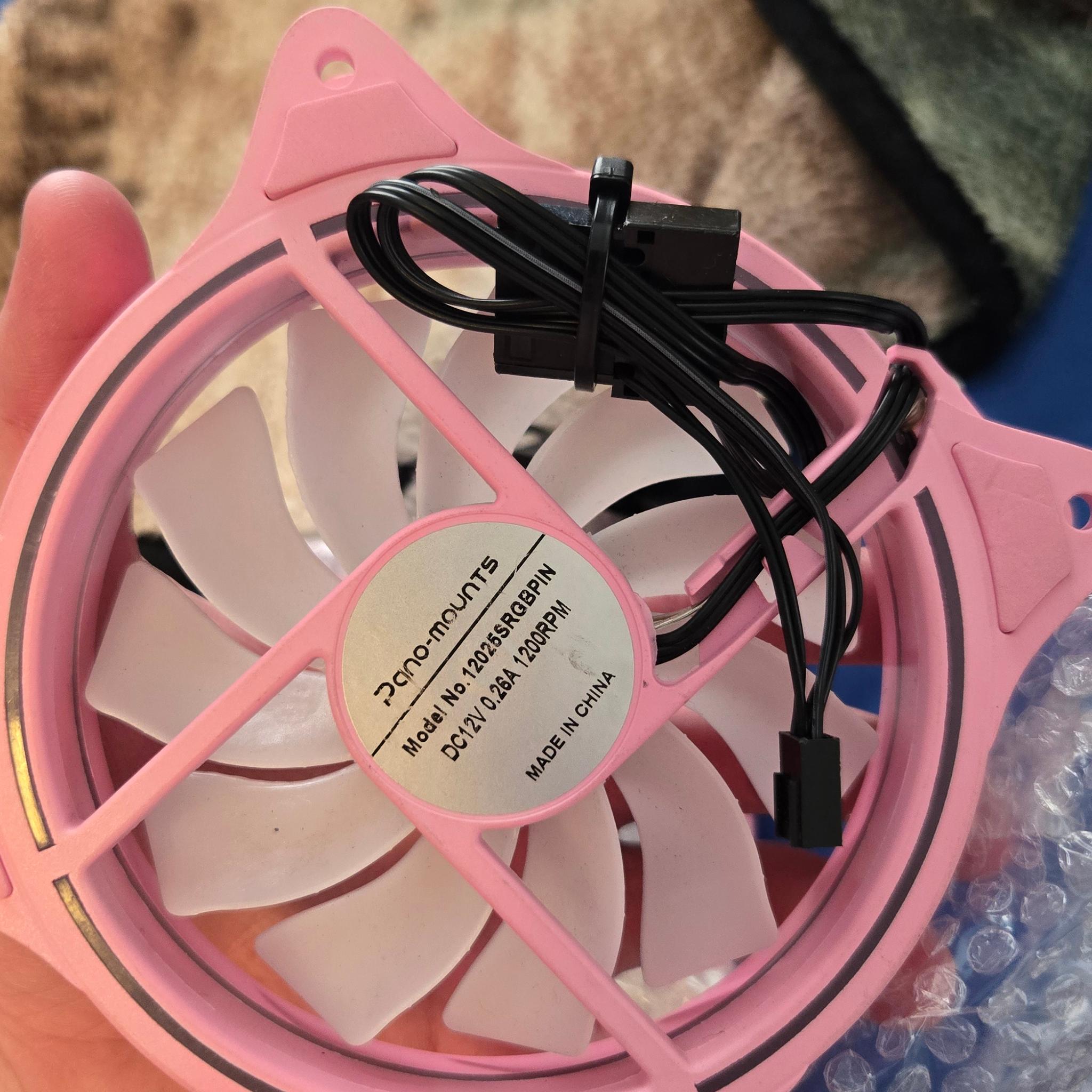 Pink RGB Fans (3)