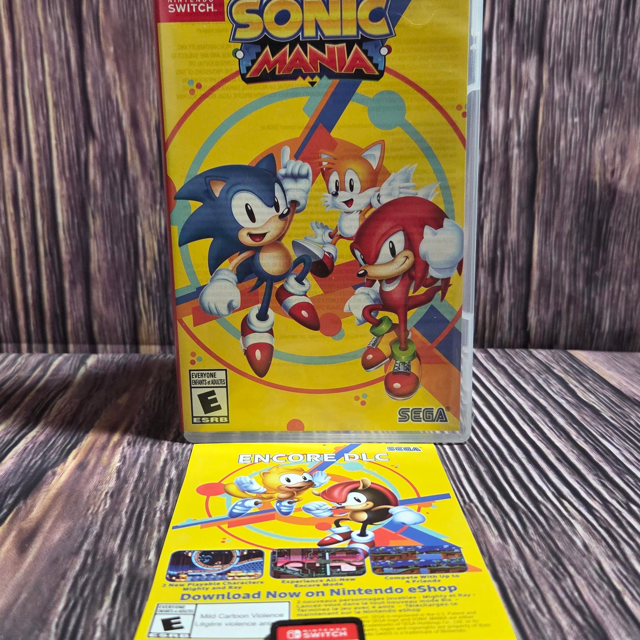 Sonic Mania Nintendo Switch