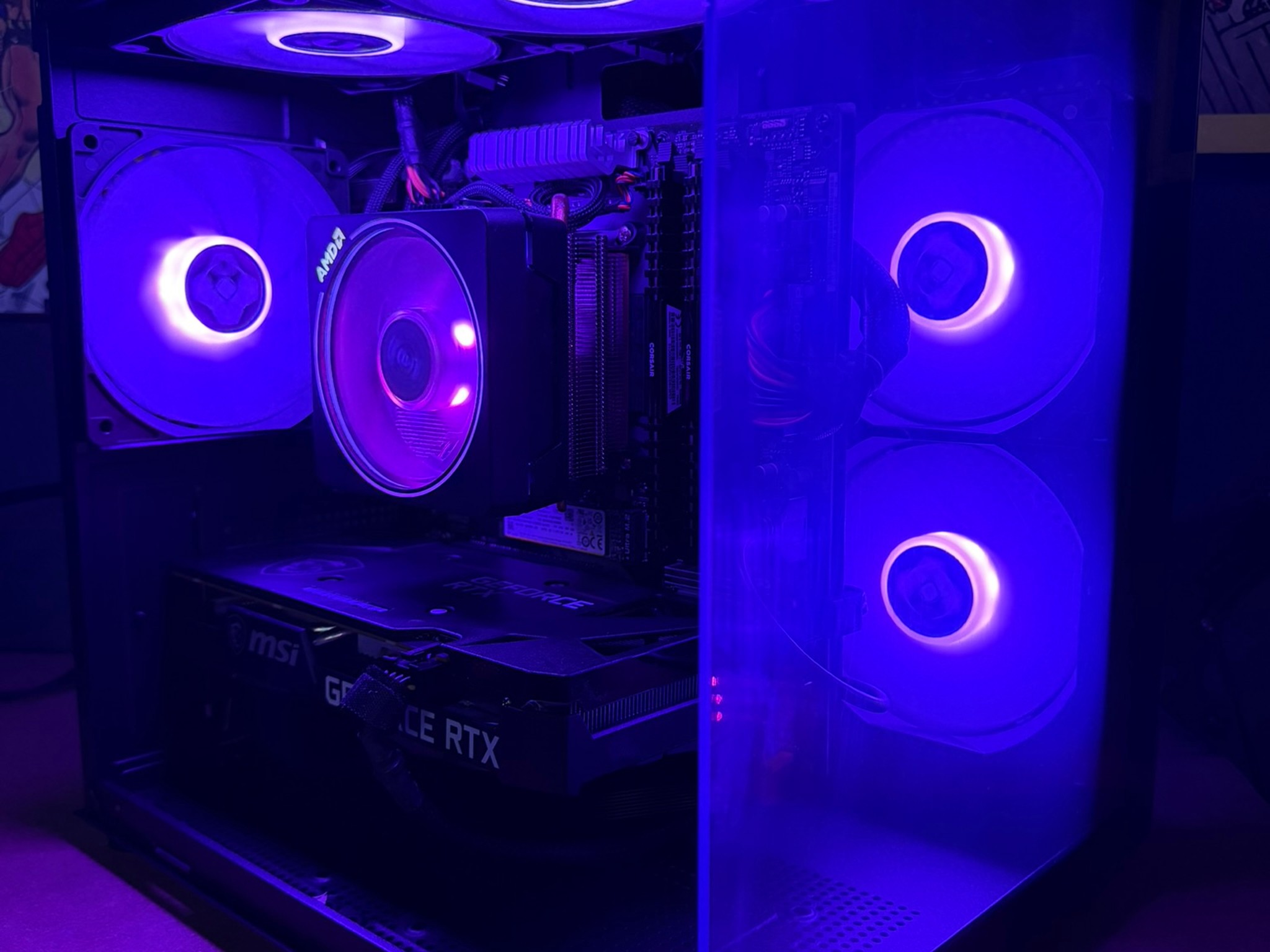 RTX 3060 12GB | Ryzen 7 3700X | Gaming PC | 2TB Storage | Wifi