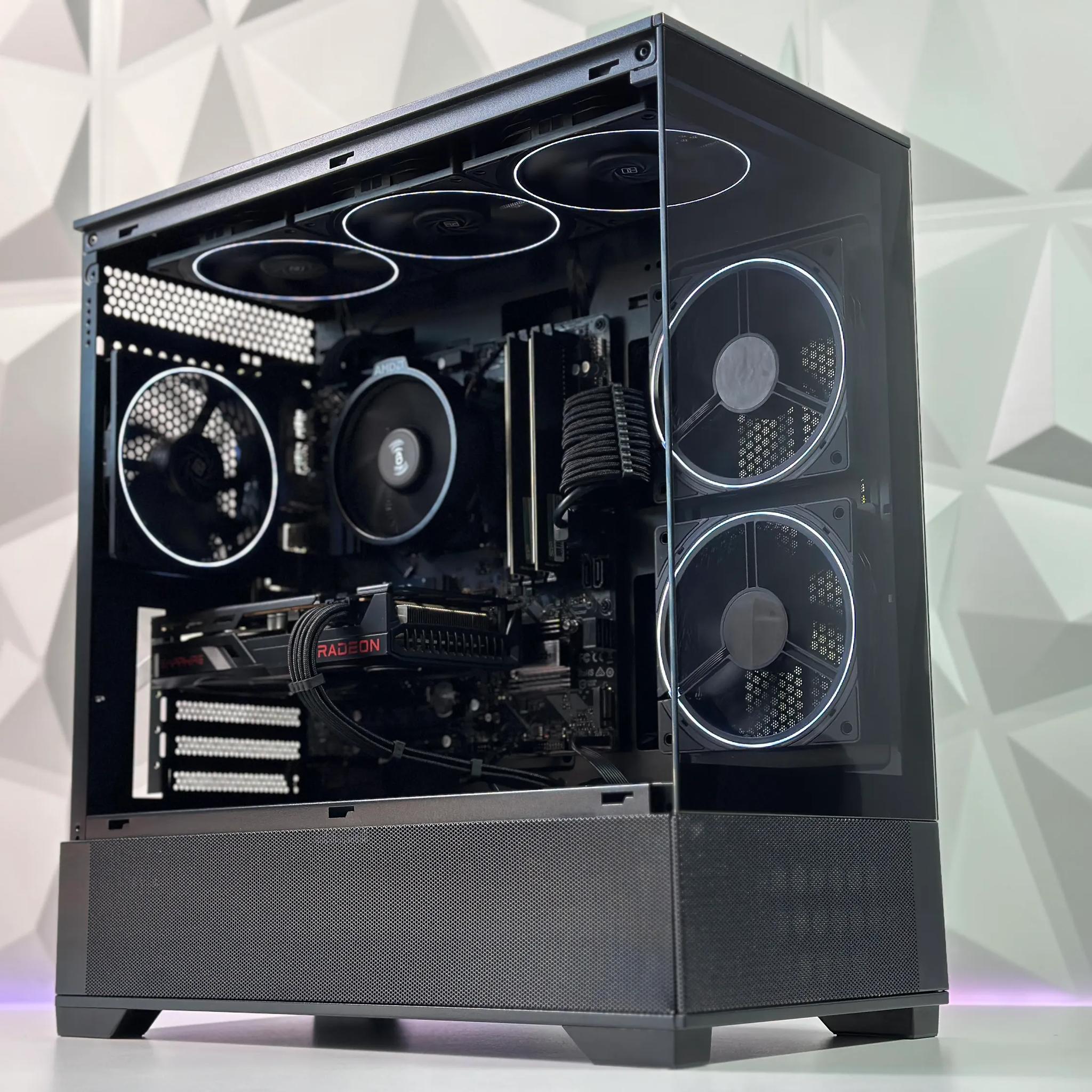 🚀 Gaming PC🫅AMD RX 6600 8GB👑AMD Ryzen 5 3600👑16GB DDR4👑1TB  SSD