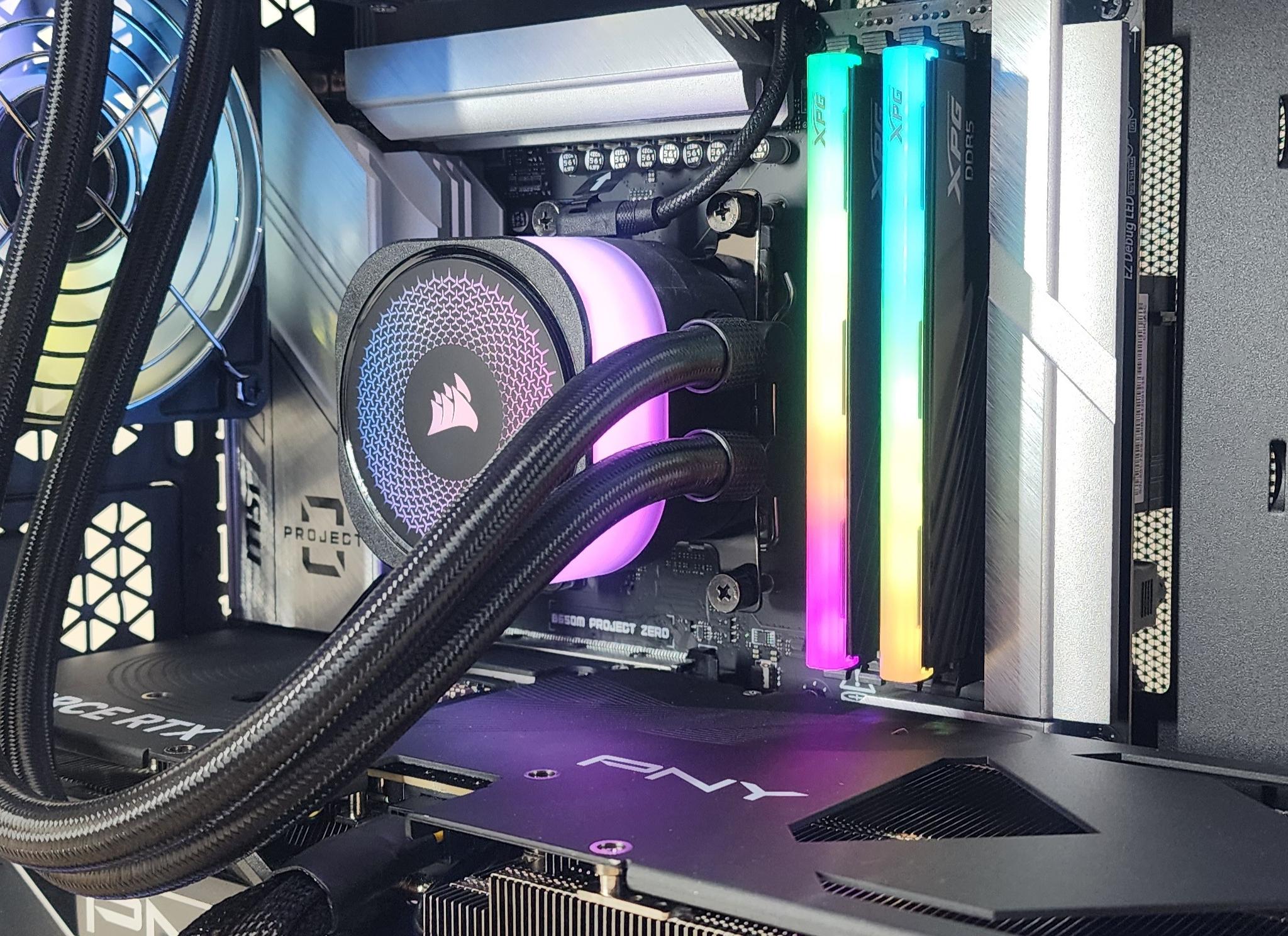 Gaming PC Ryzen 7 9800X3D 32GB RAM 1TB SSD RTX 5080 16GB Windows 11 Computer