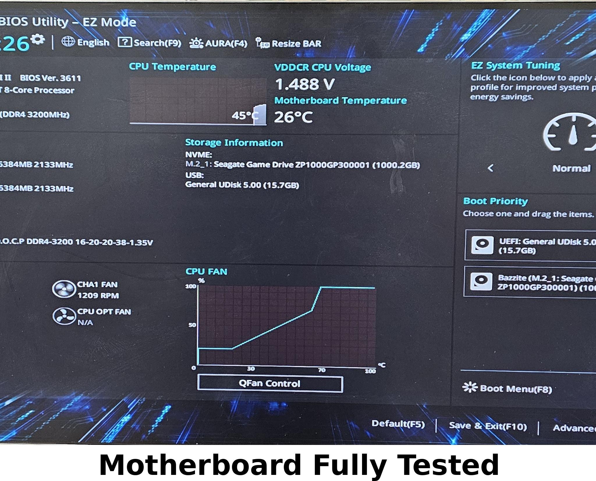 ASUS PRIME B550M-A WIFI II AMD AM4 DDR4 mATX Motherboard