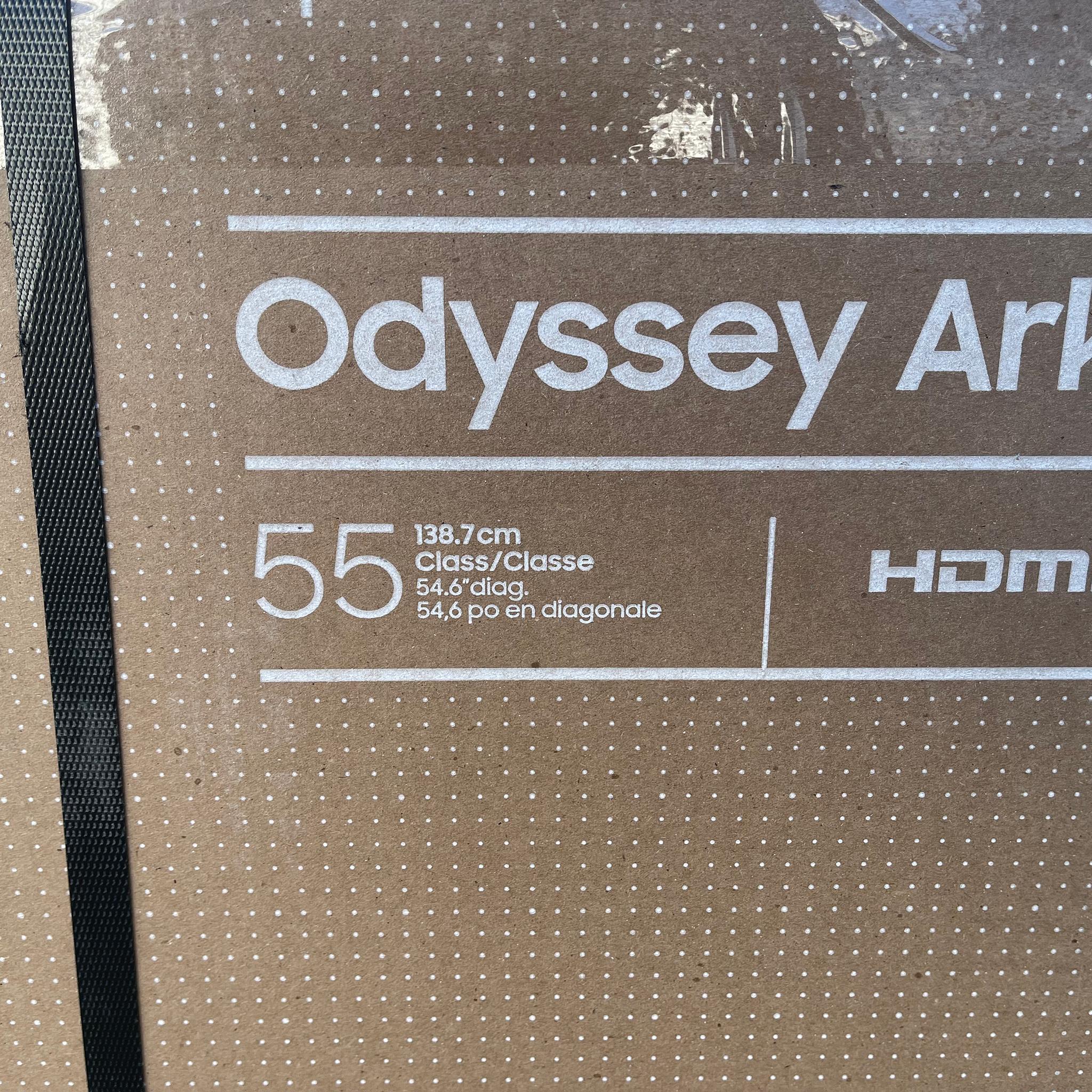 Samsung 55” Odyssey Ark 4K UHD 165Hz 1ms Quantum Mini-LED Curved Gaming Screen