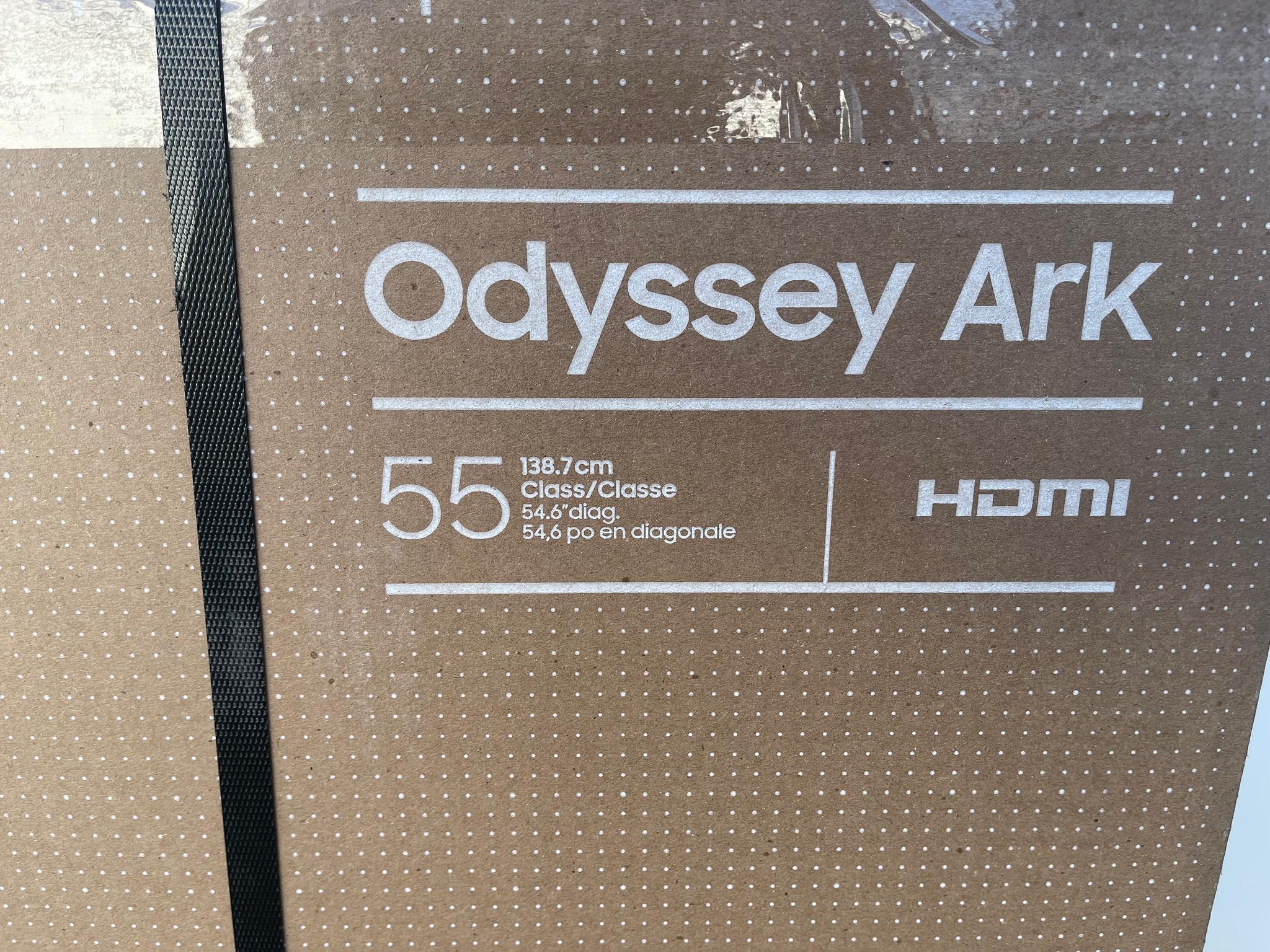 Samsung 55” Odyssey Ark 4K UHD 165Hz 1ms Quantum Mini-LED Curved Gaming Screen
