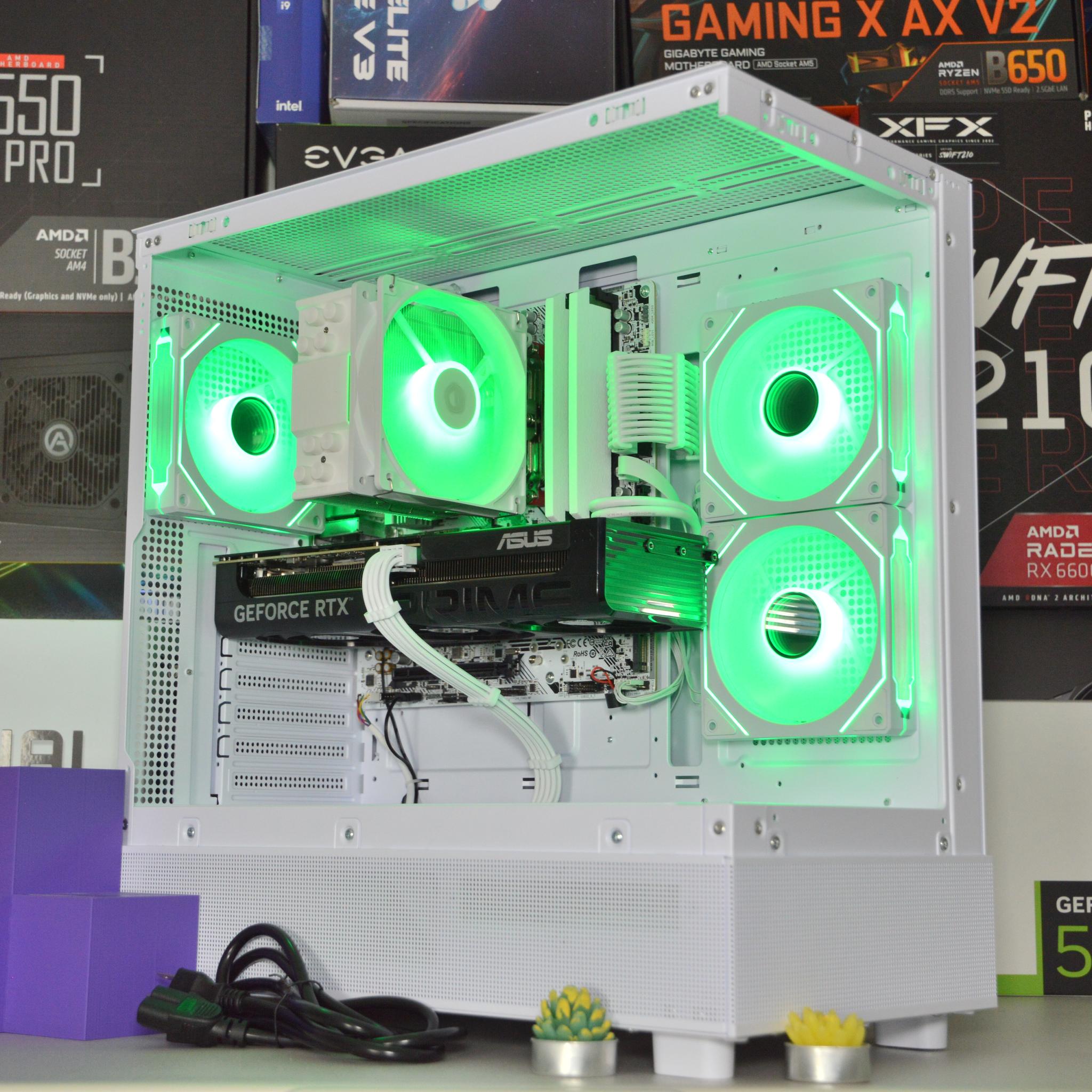 ⚪⚪ | RTX 5060Ti 8GB| RYZEN 5 8400F | 16 GB DDR5 RAM | 1TB NVME SSD | WhiteOut |