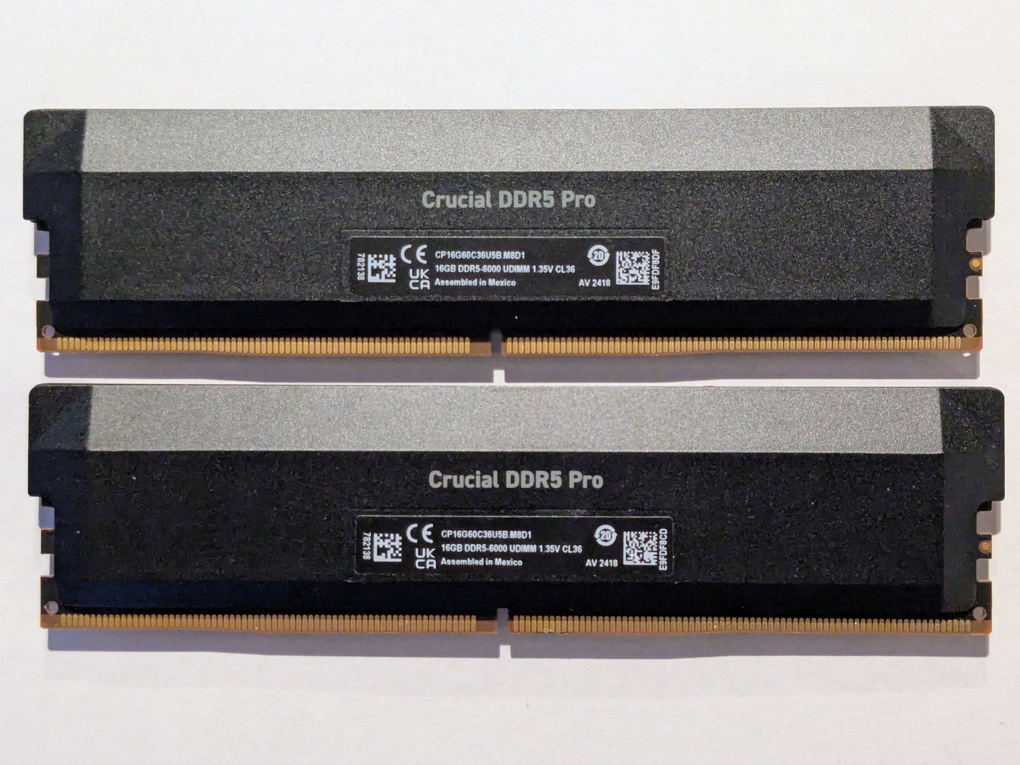 Crucial Pro 32gb 6000mt/s CL36 DDR5 RAM