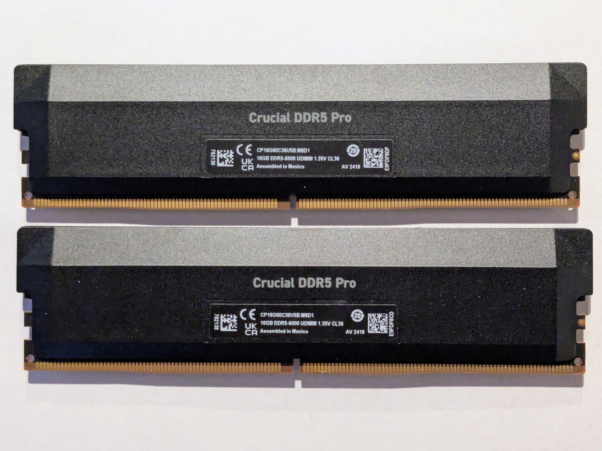 Crucial Pro 32gb 6000mt/s CL36 DDR5 RAM