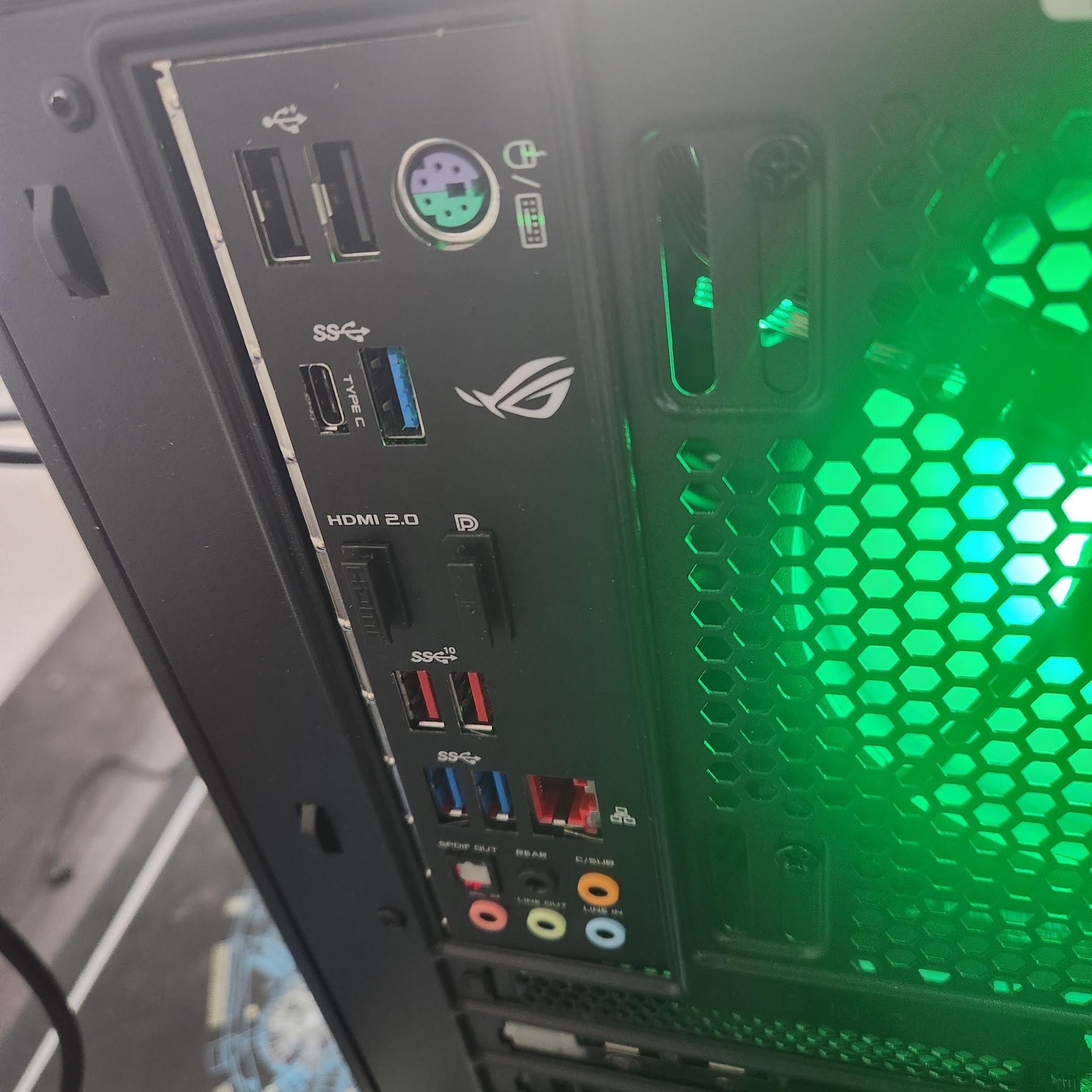 THE GREEN MONSTER IV Sleek RTX 3060TI GAMING/ STREAMING PC
