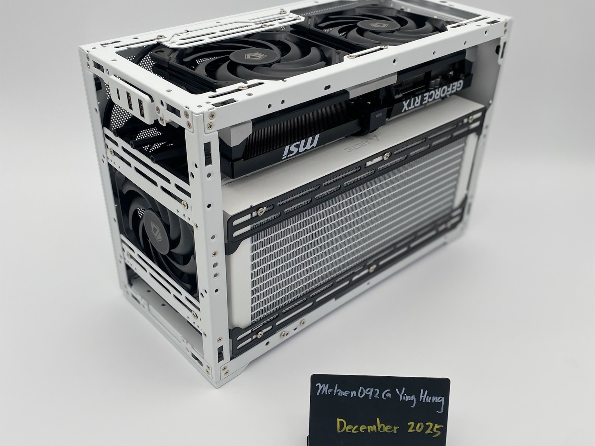 "Liquid Panda" | MSI 5080 | 9800X3D | 32GB DDR5 | 2TB Storage