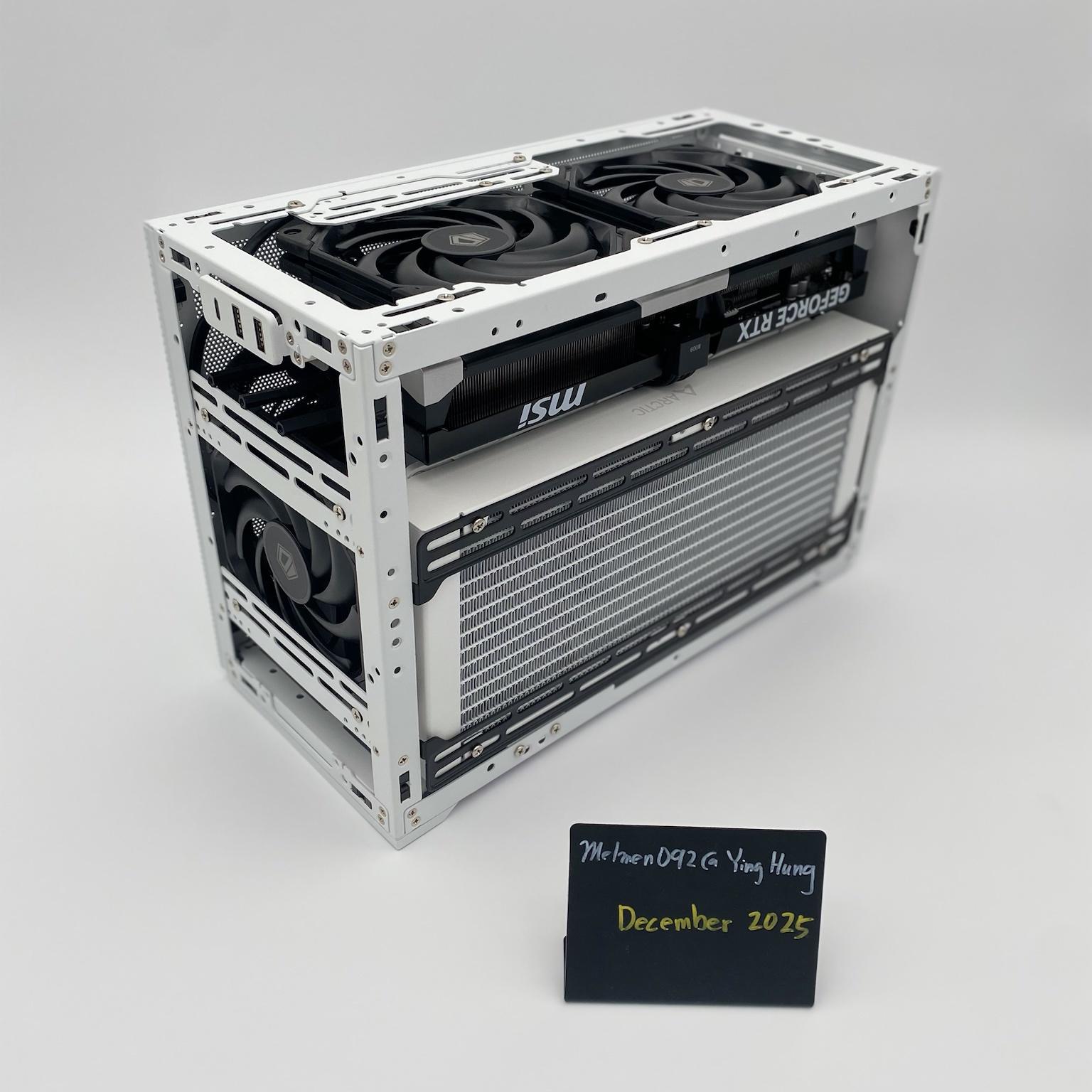 "Liquid Panda" | MSI 5080 | 9800X3D | 32GB DDR5 | 2TB Storage