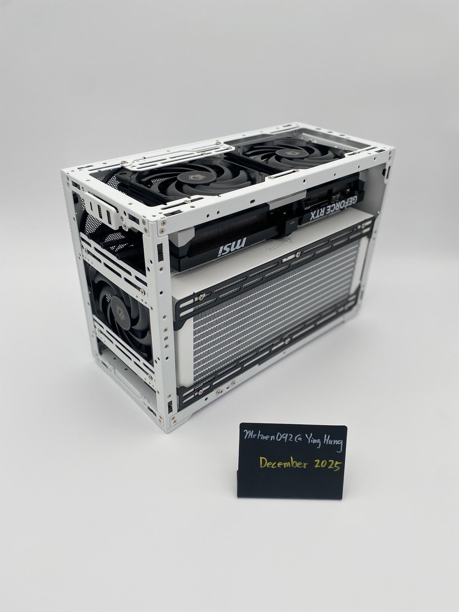 "Liquid Panda" | MSI 5080 | 9800X3D | 32GB DDR5 | 2TB Storage